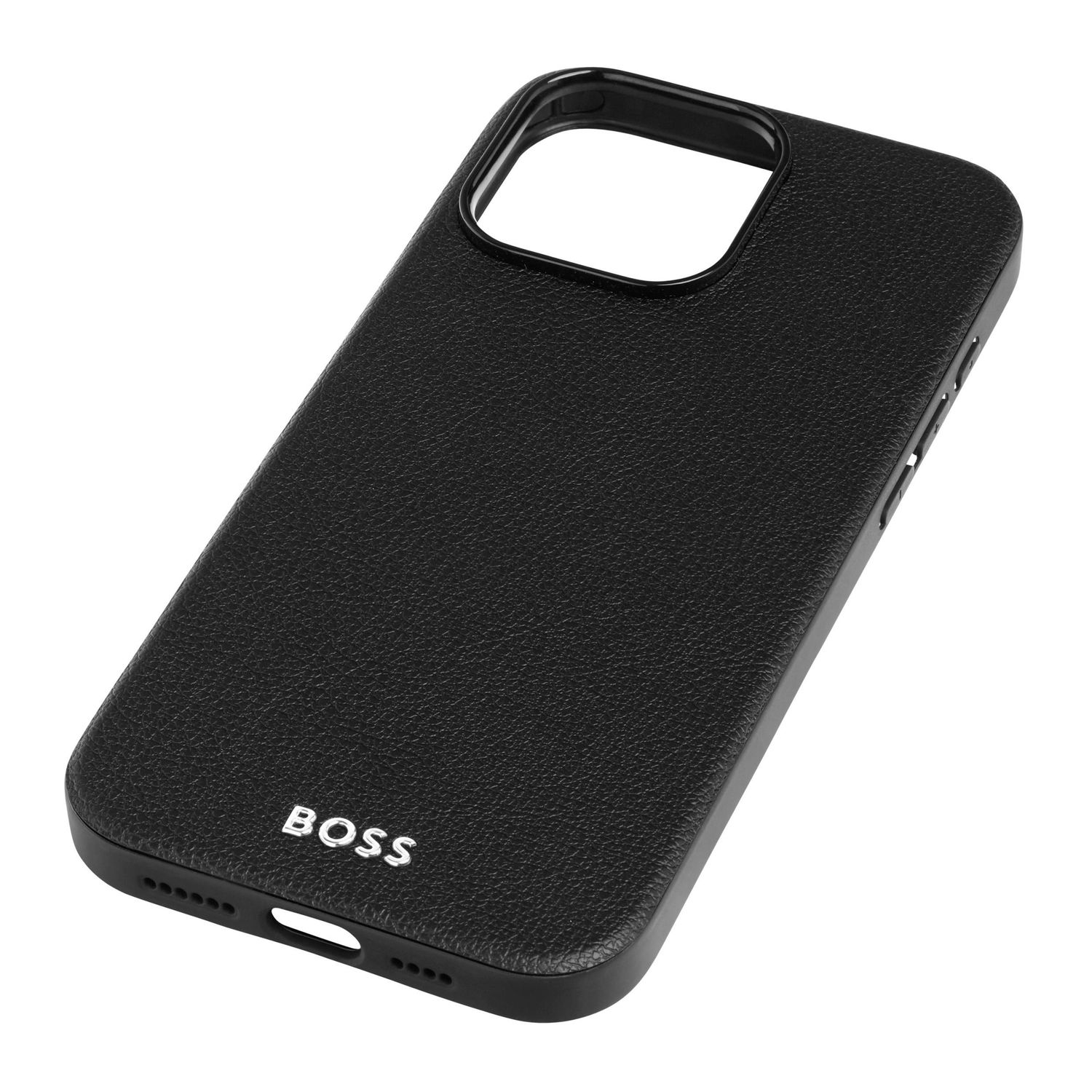 Etui na iPhone 16 Grained Black - obrazek 2