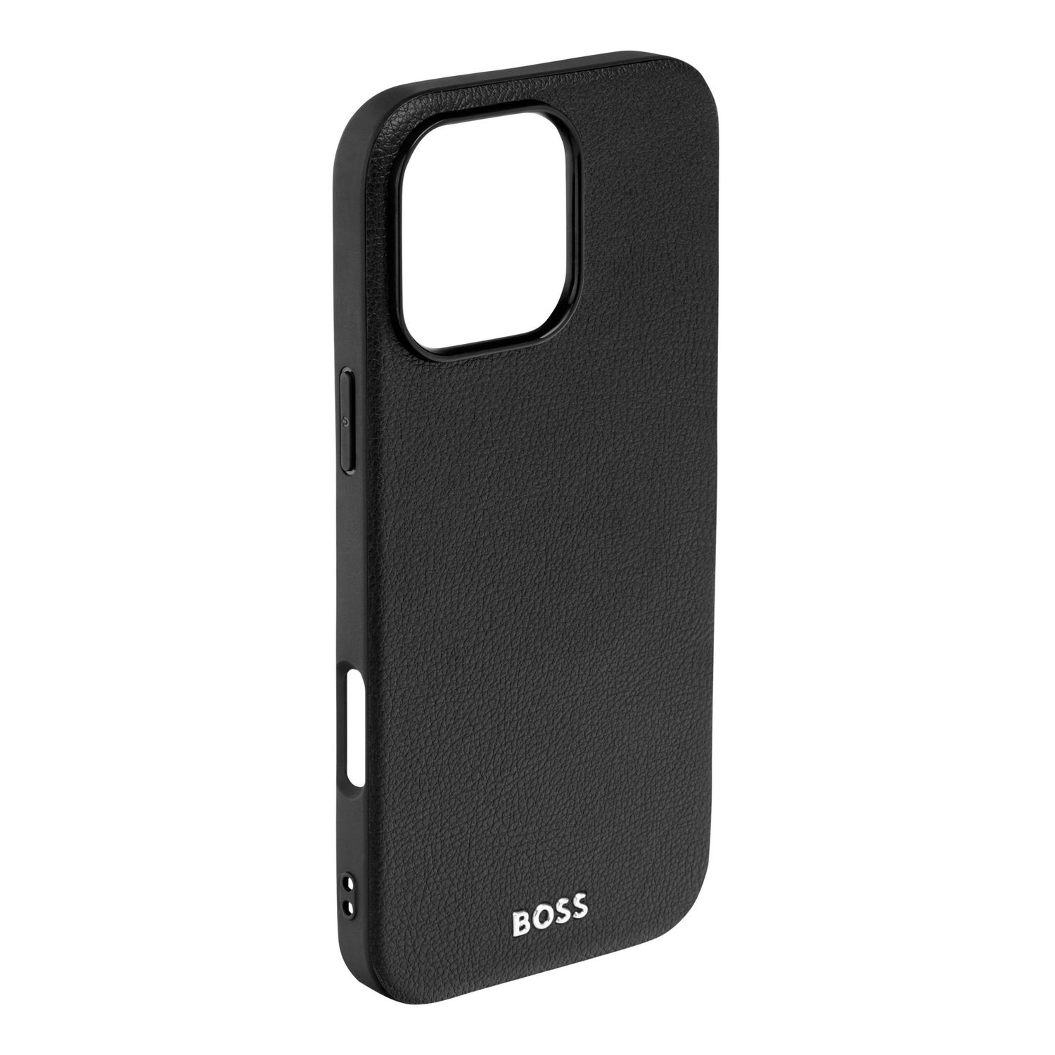 Etui na iPhone 16 Grained Black - obrazek 3