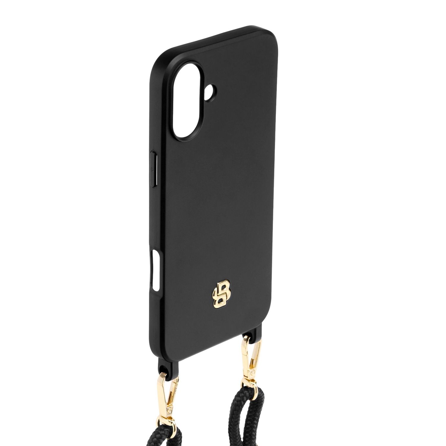 Etui na iPhone 16 Double B Black & Gold - obrazek 4