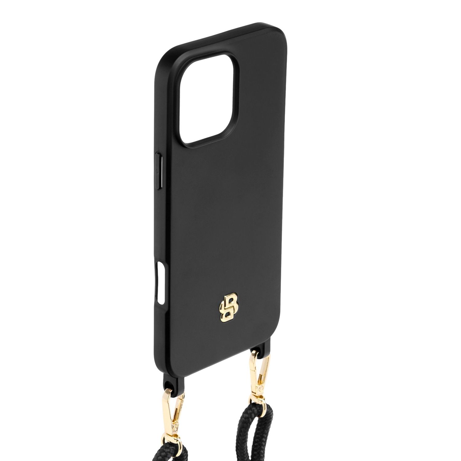 Etui na iPhone 16 Double B Black & Gold - obrazek 4