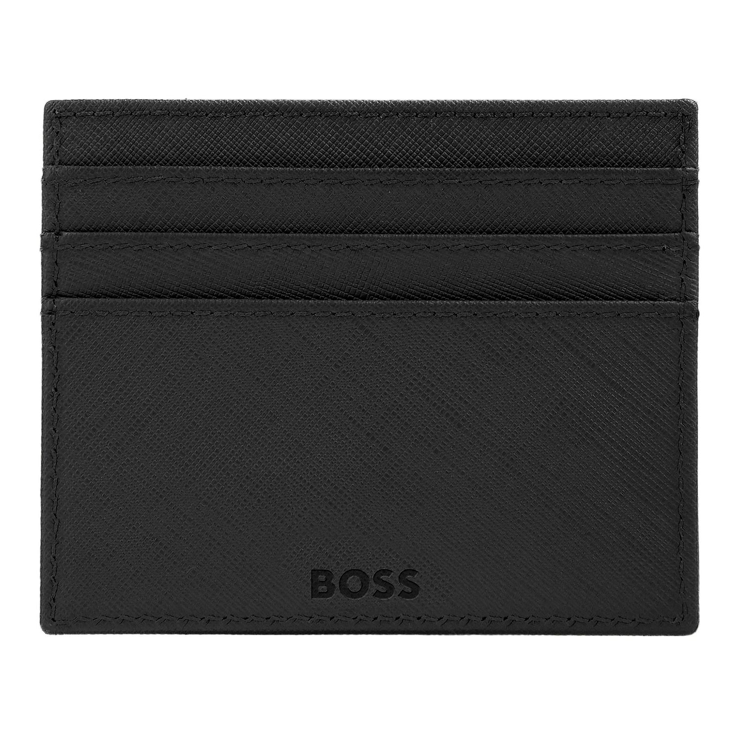 Etui na karty Double B Saffiano Black - obrazek 5