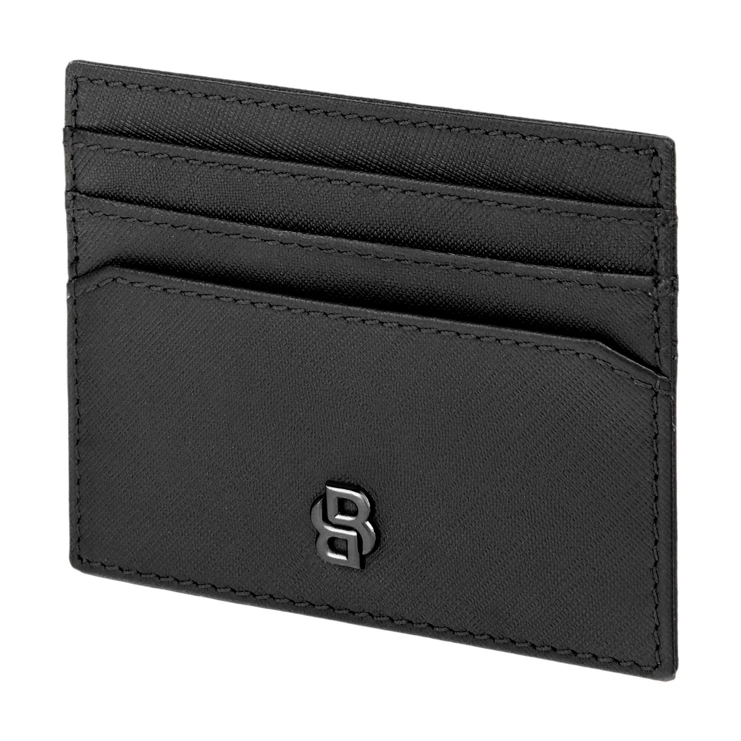 Etui na karty Double B Saffiano Black - obrazek 3