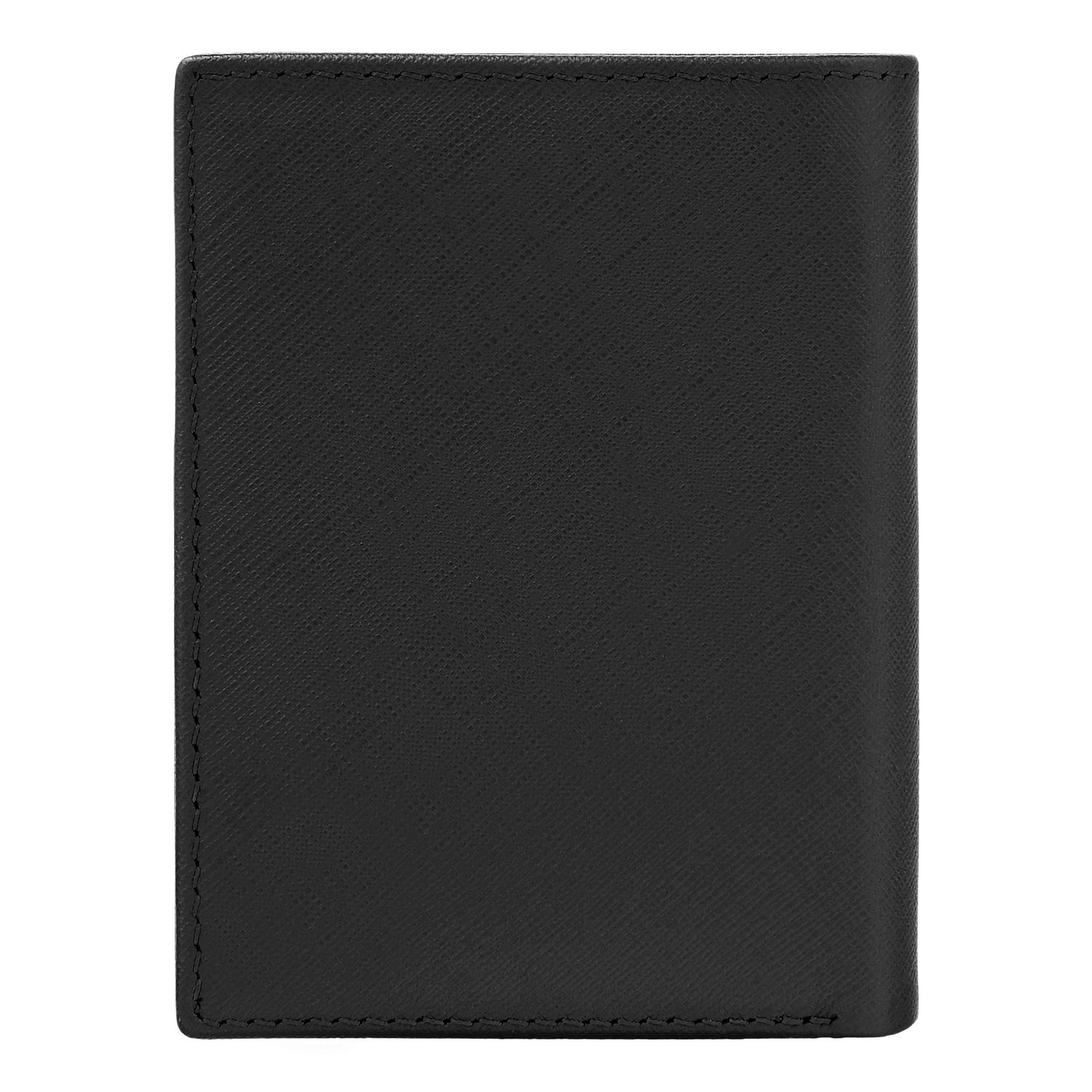 Card holder with flap Double B Saffiano Black - obrazek 7