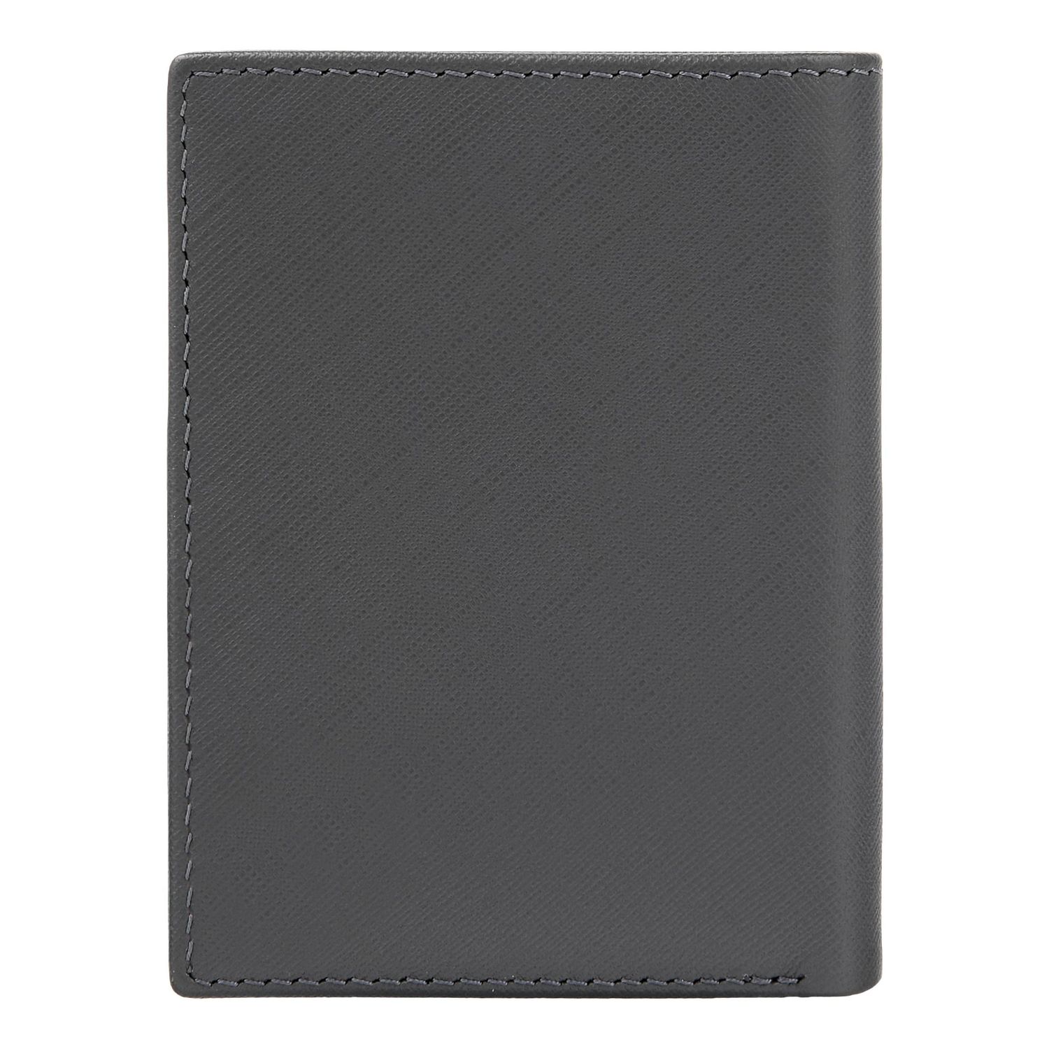 Card holder with flap Double B Saffiano Grey - obrazek 7