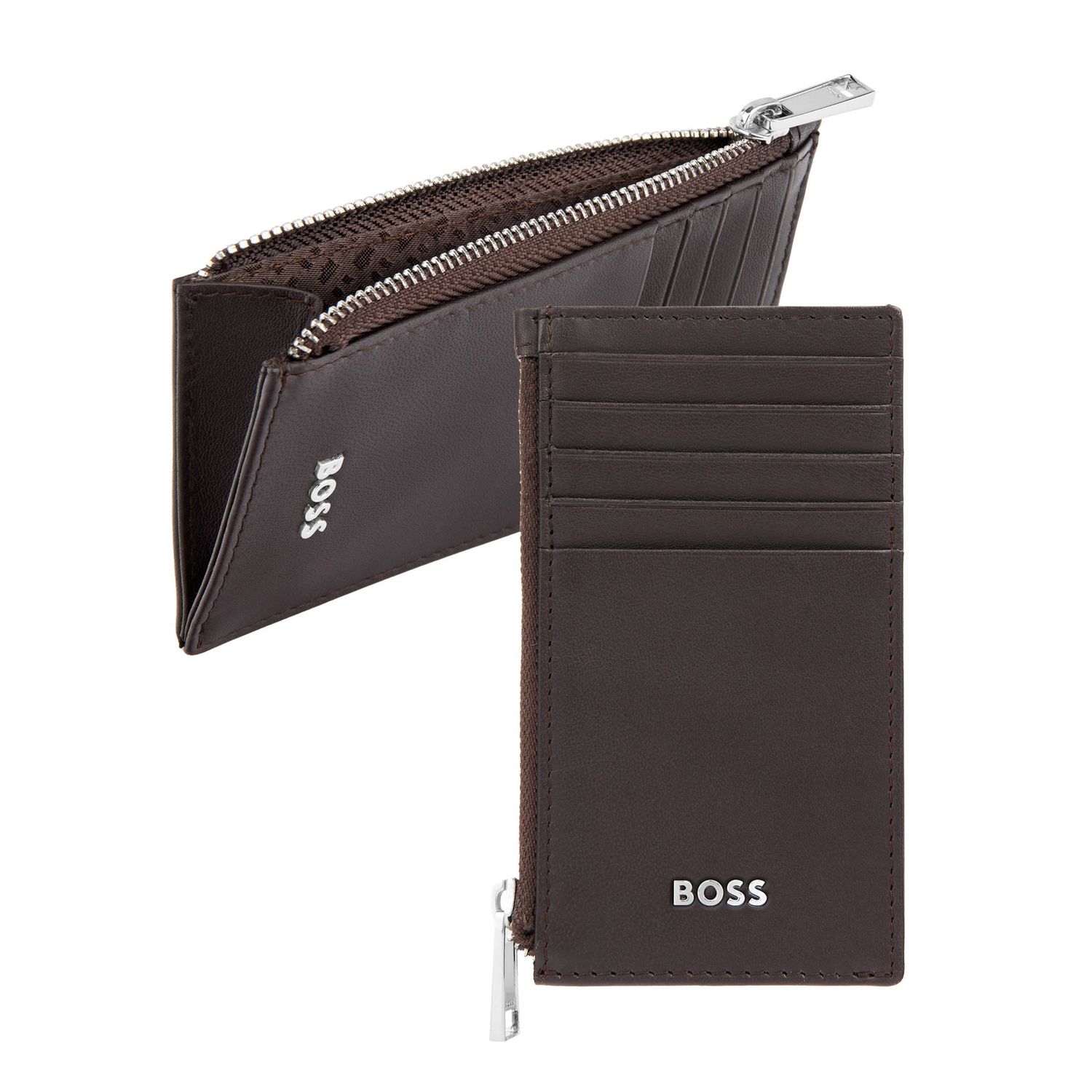 Etui na karty Classic Smooth Brown