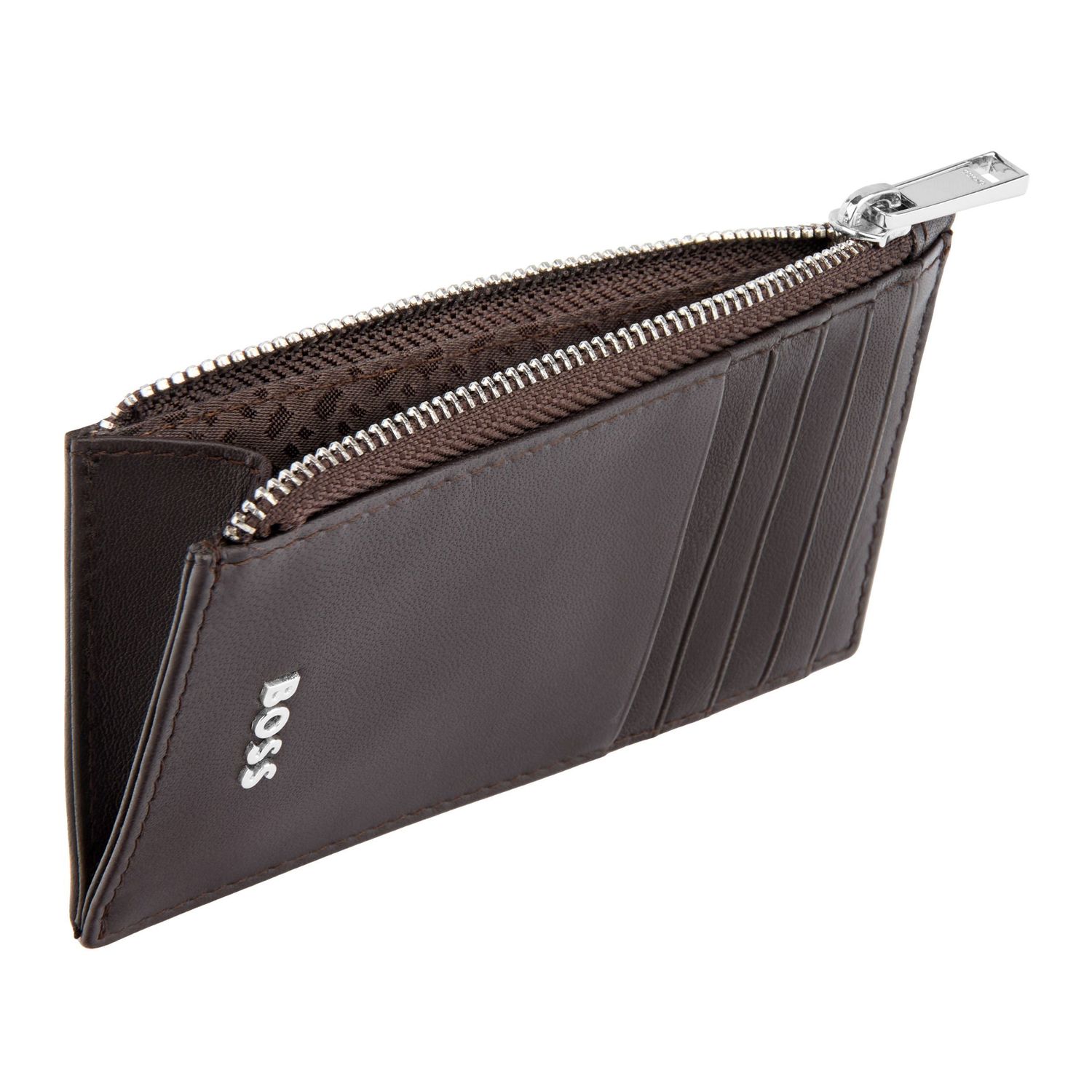 Etui na karty Classic Smooth Brown - obrazek 3