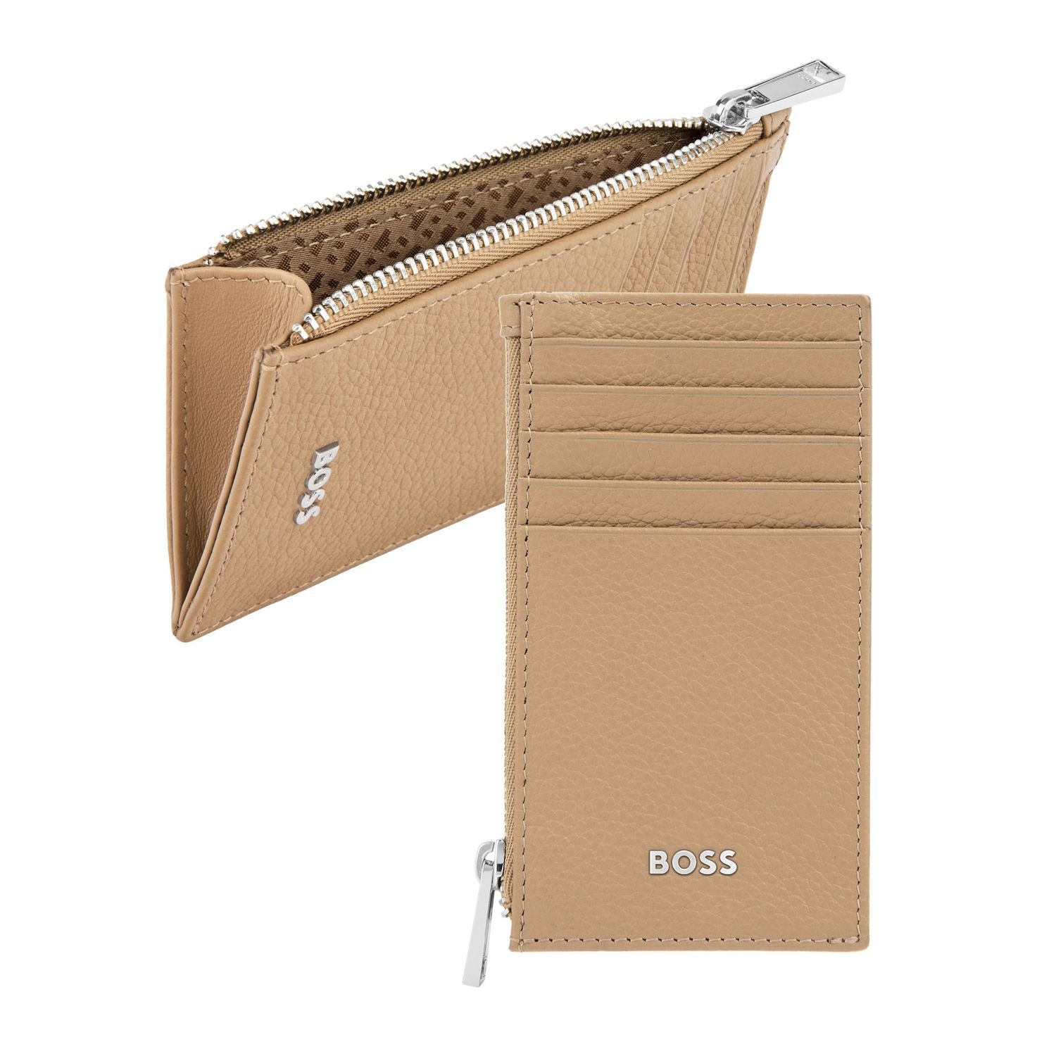 Etui na karty Classic Grained Camel