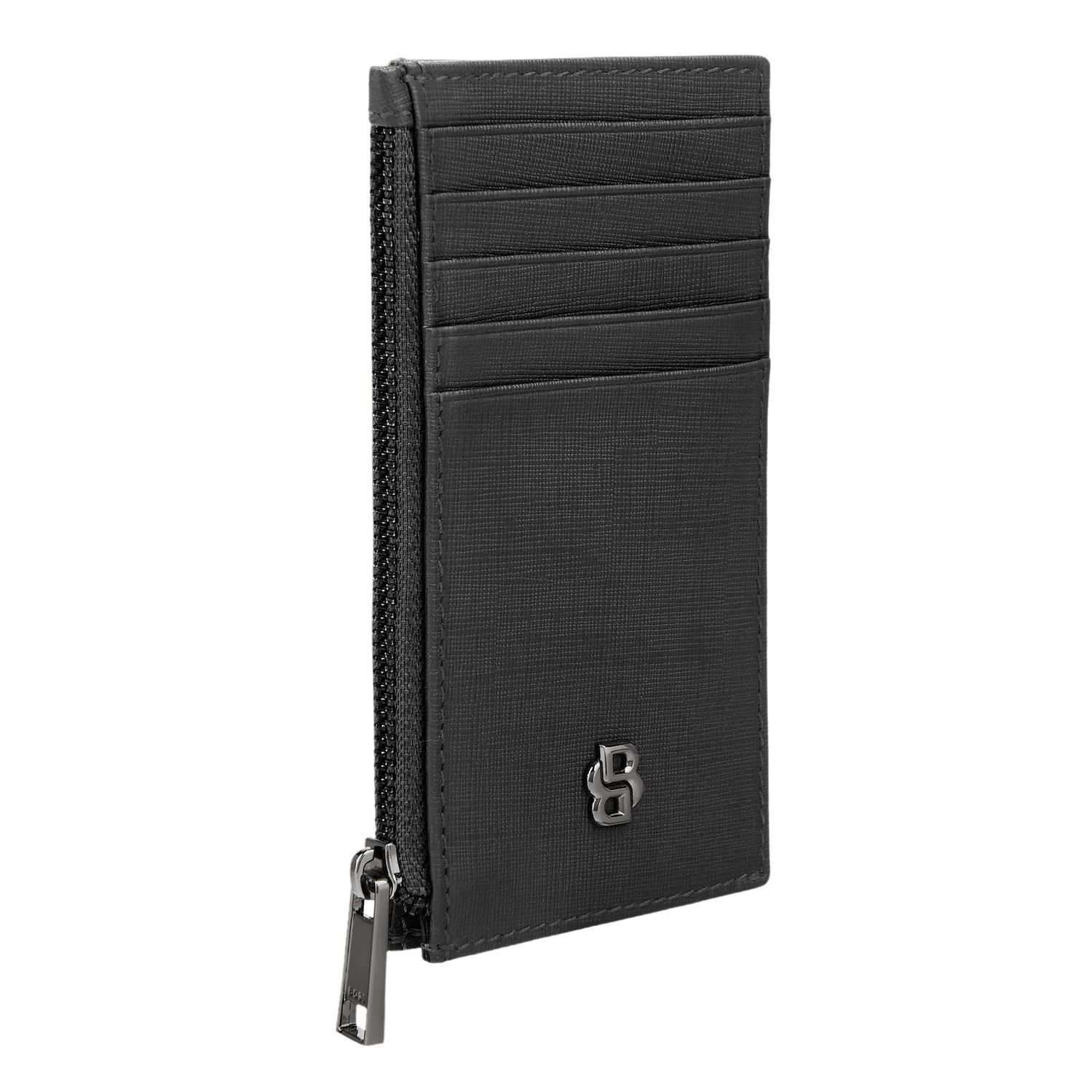 Etui na karty Double B Saffiano Black - obrazek 4