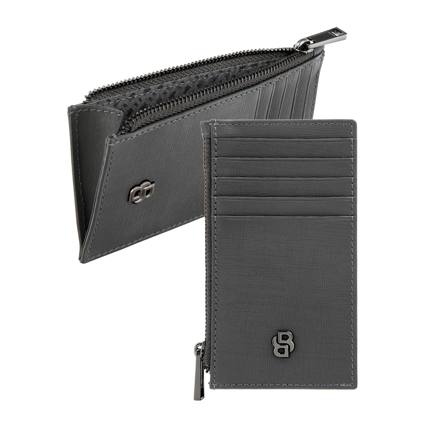 Etui na karty Double B Saffiano Grey
