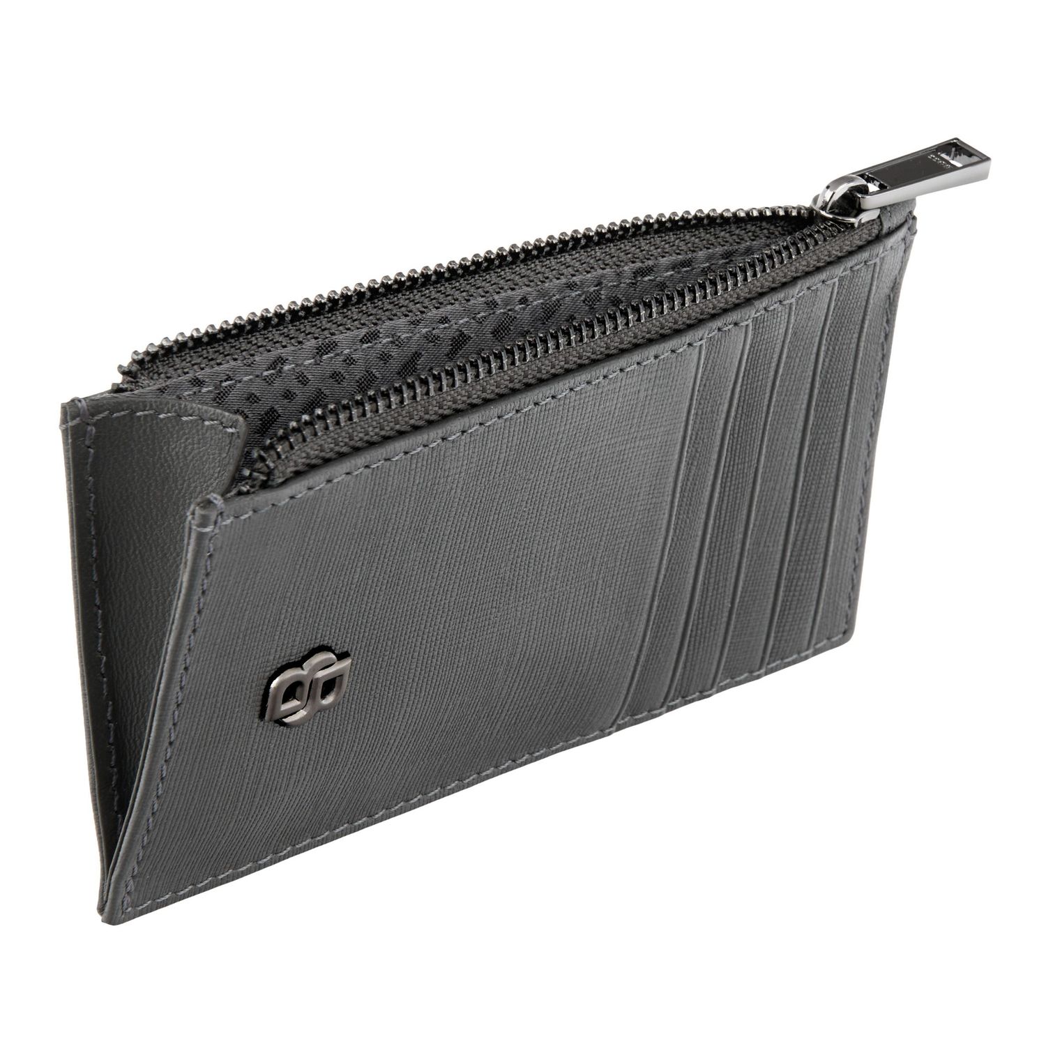 Etui na karty Double B Saffiano Grey - obrazek 3