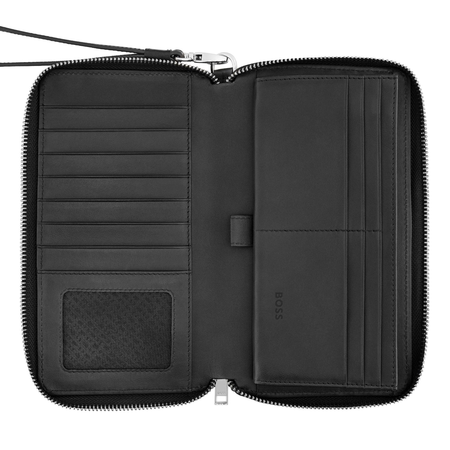 Portfel podróżny Classic Smooth Black - obrazek 3