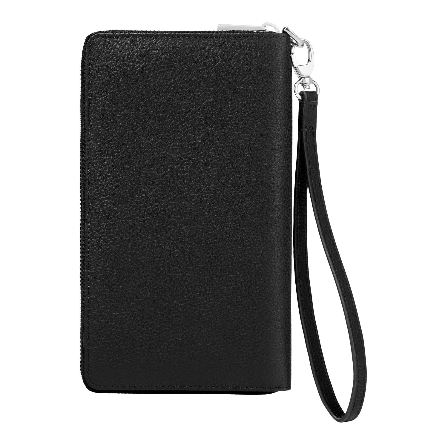 Portfel podróżny Classic Grained Black - obrazek 7