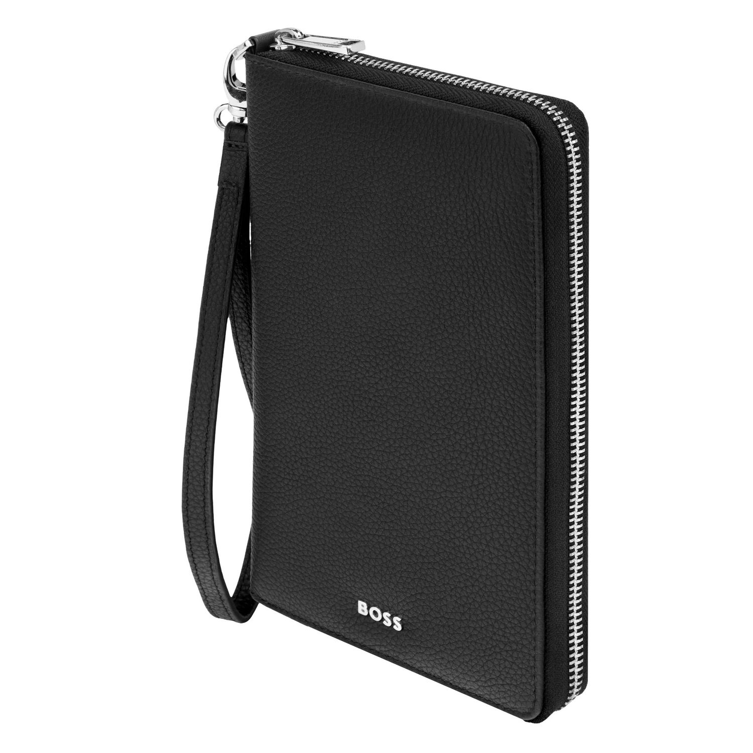 Portfel podróżny Classic Grained Black - obrazek 5
