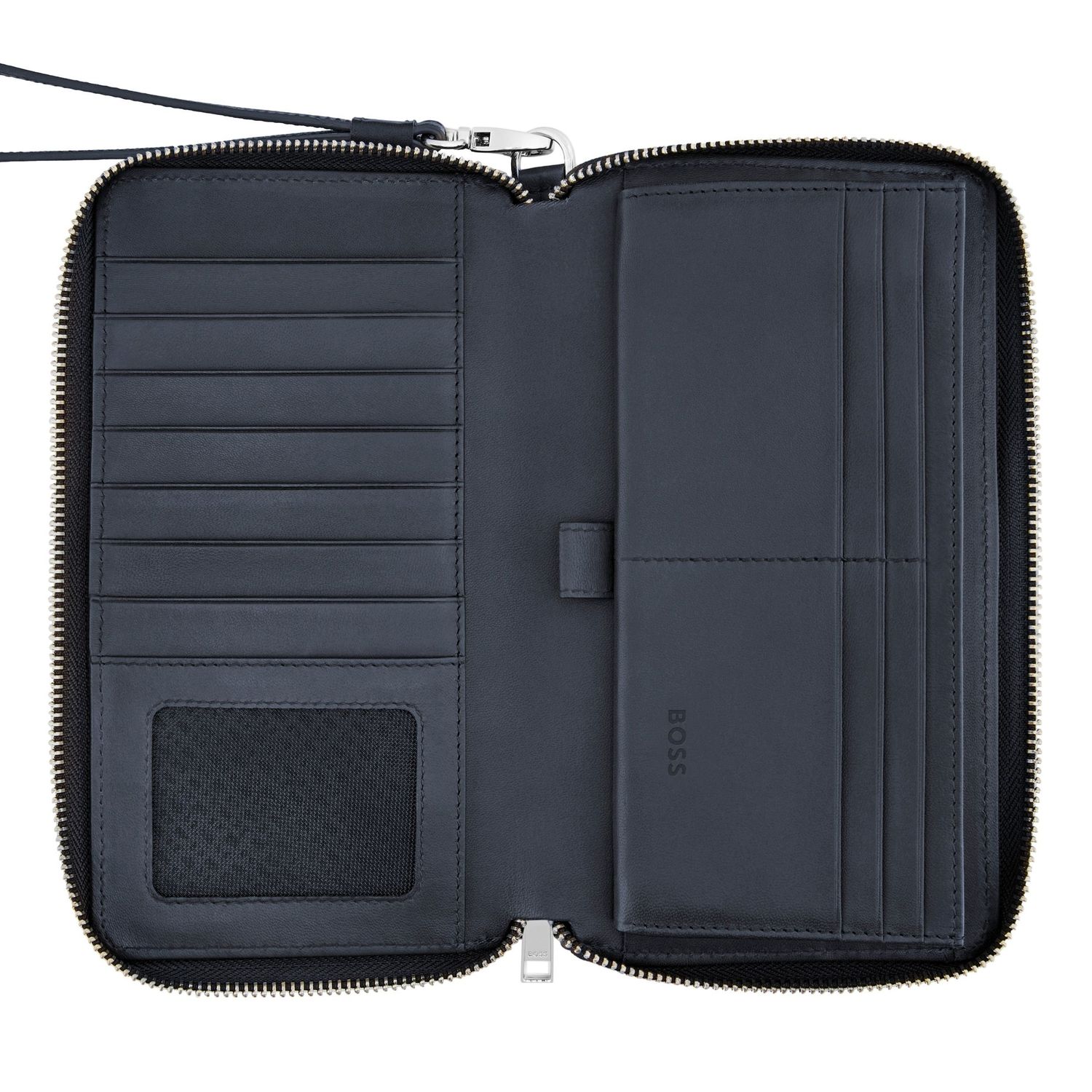 Portfel podróżny Classic Grained Navy - obrazek 3