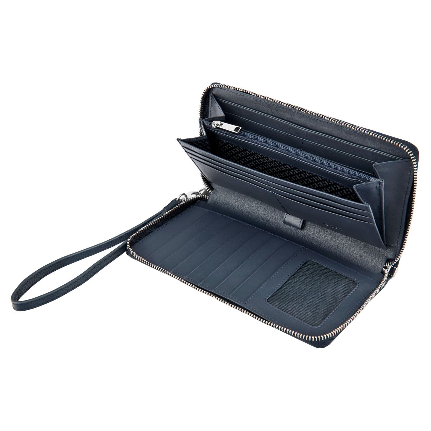 Portfel podróżny Classic Grained Navy - obrazek 4