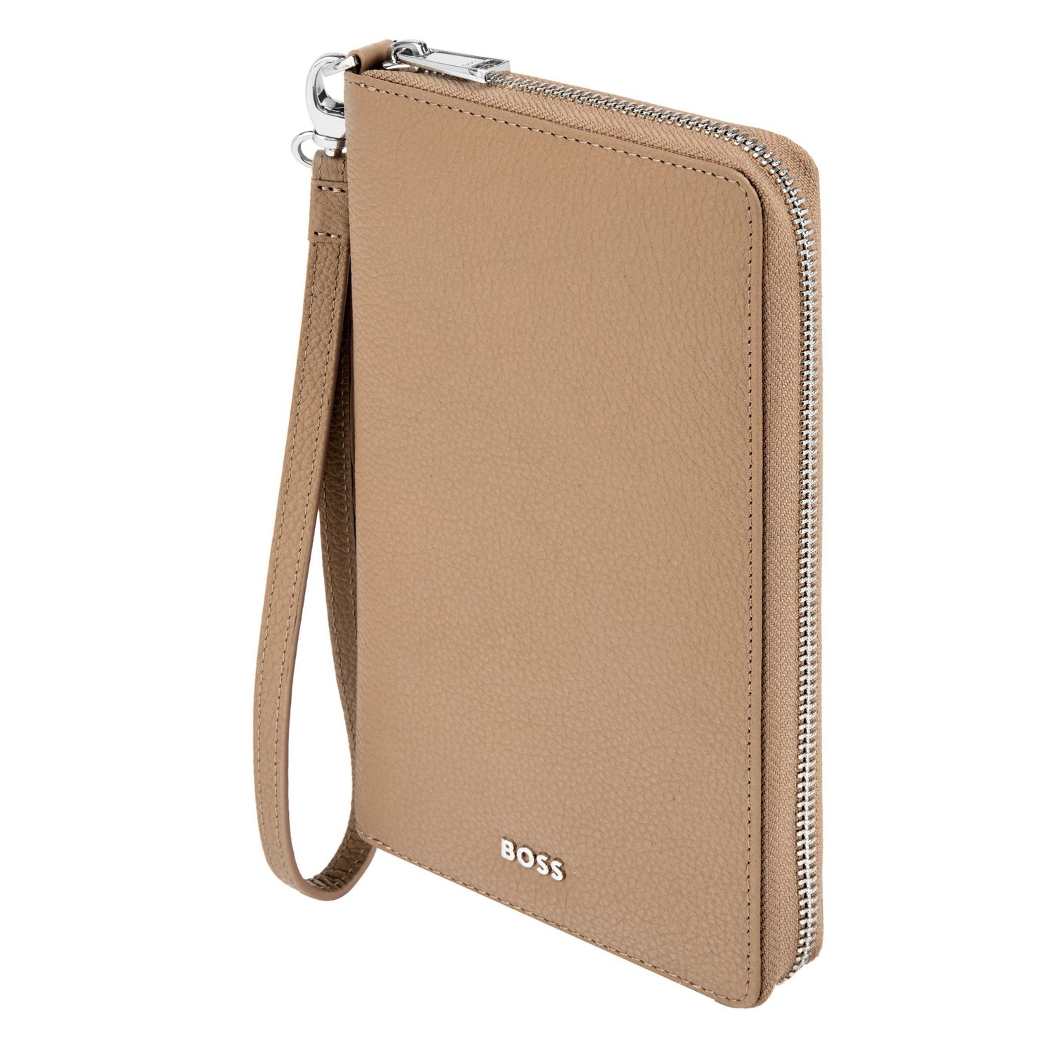 Portfel podróżny Classic Grained Camel - obrazek 5