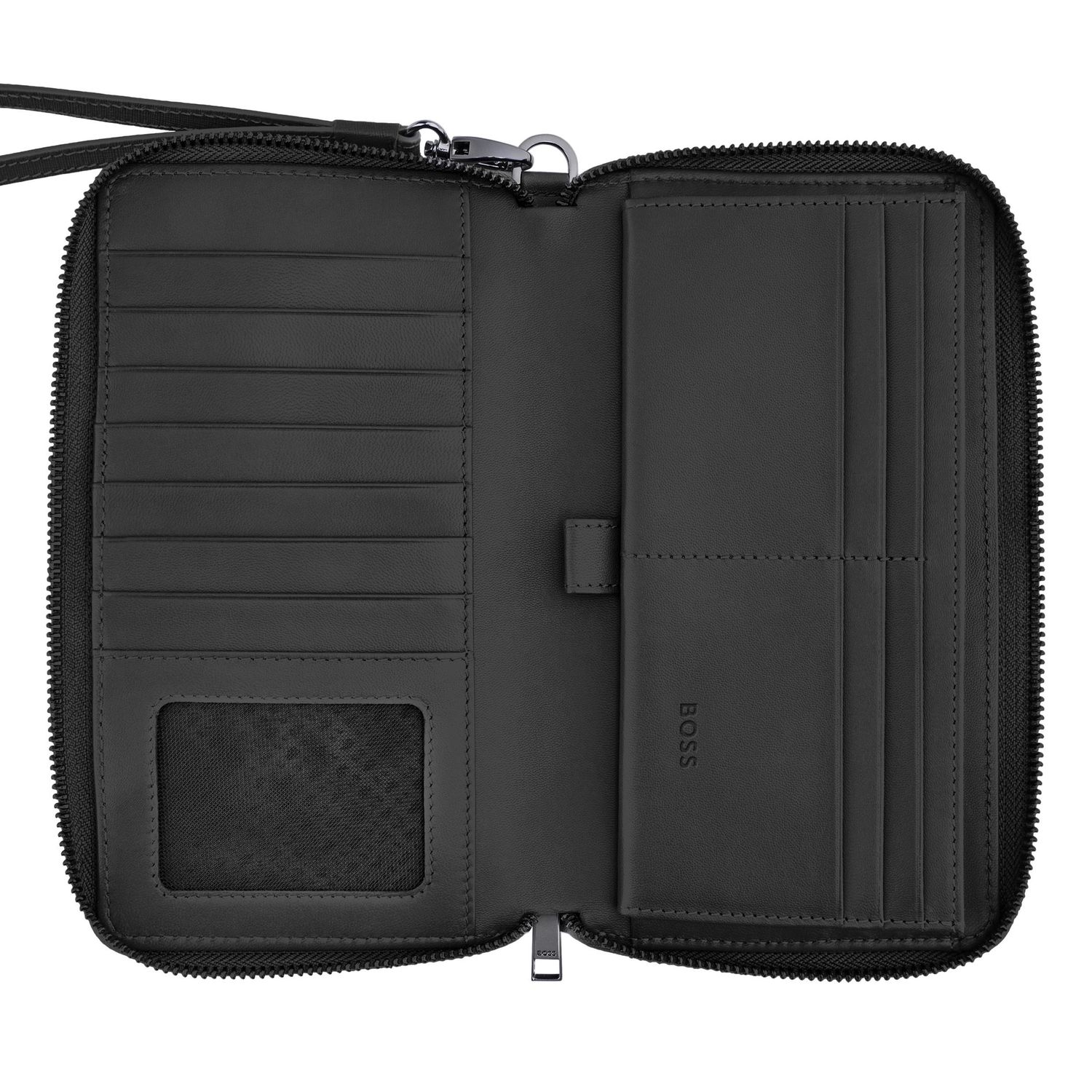 Portfel podróżny Double B Saffiano Black - obrazek 3