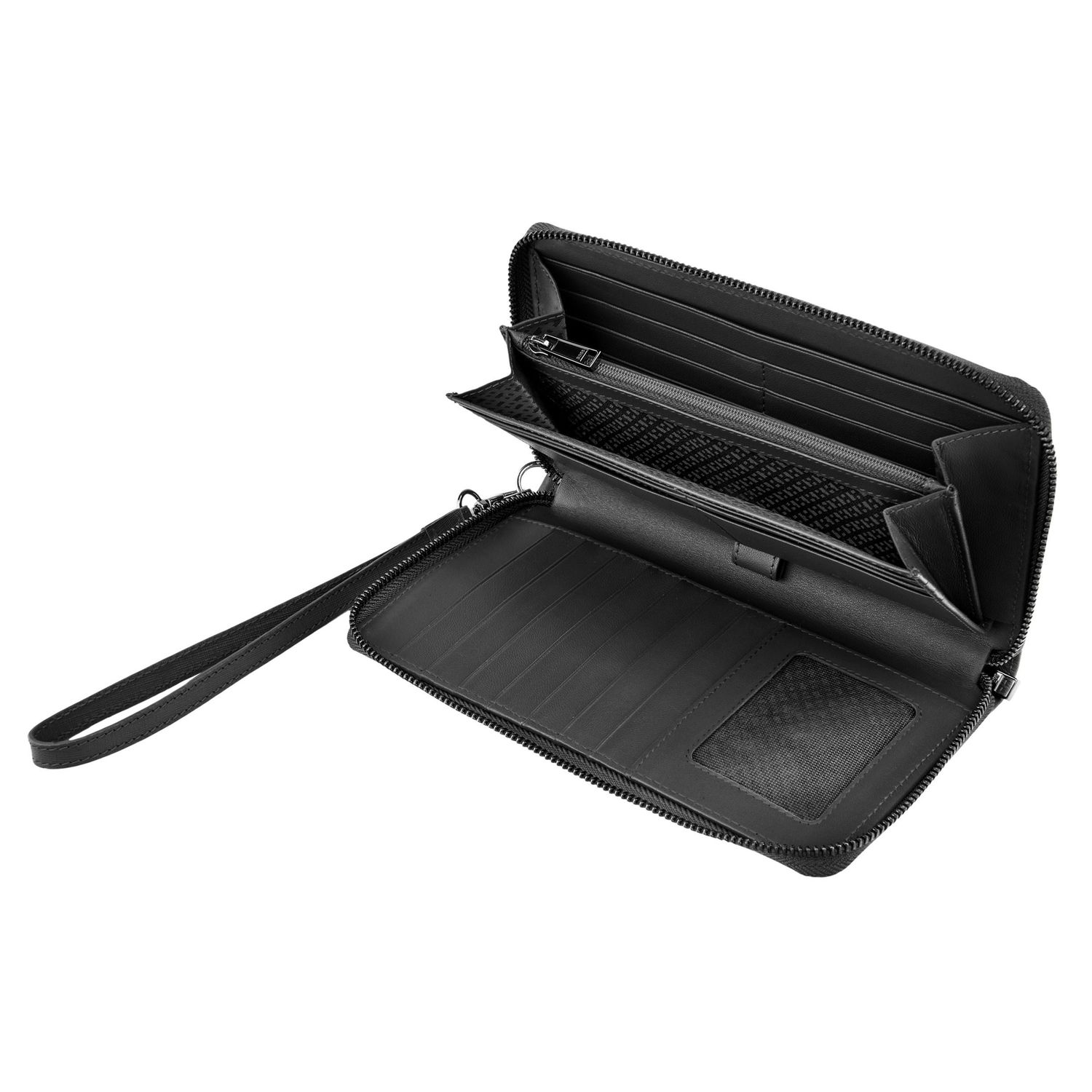 Portfel podróżny Double B Saffiano Black - obrazek 4