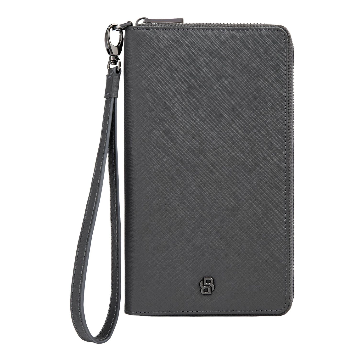 Portfel podróżny Double B Saffiano Grey - obrazek 2