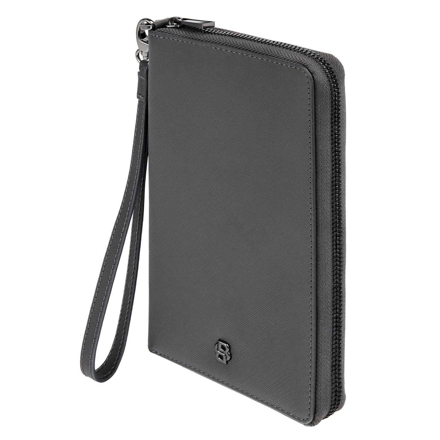 Portfel podróżny Double B Saffiano Grey - obrazek 5