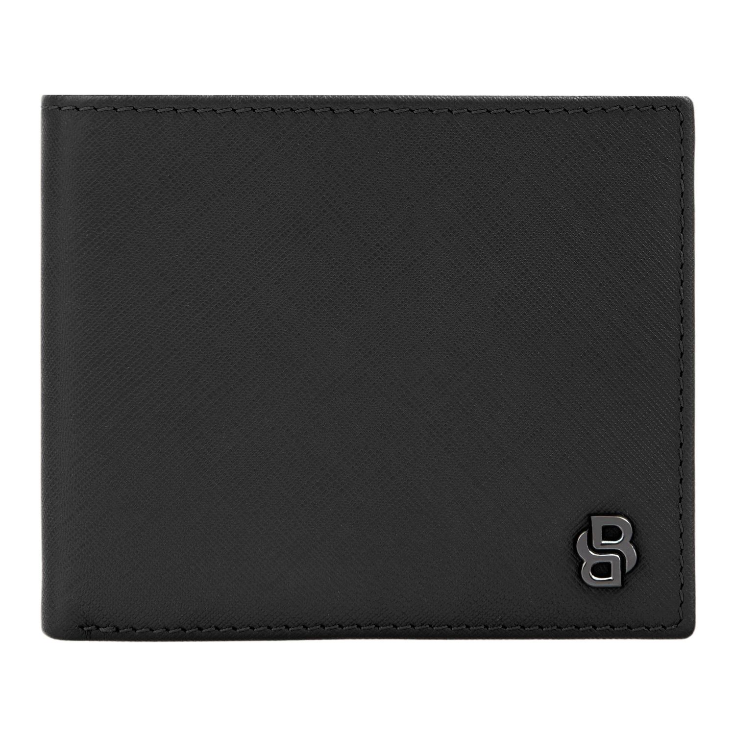 Portfel Double B Saffiano Black - obrazek 2