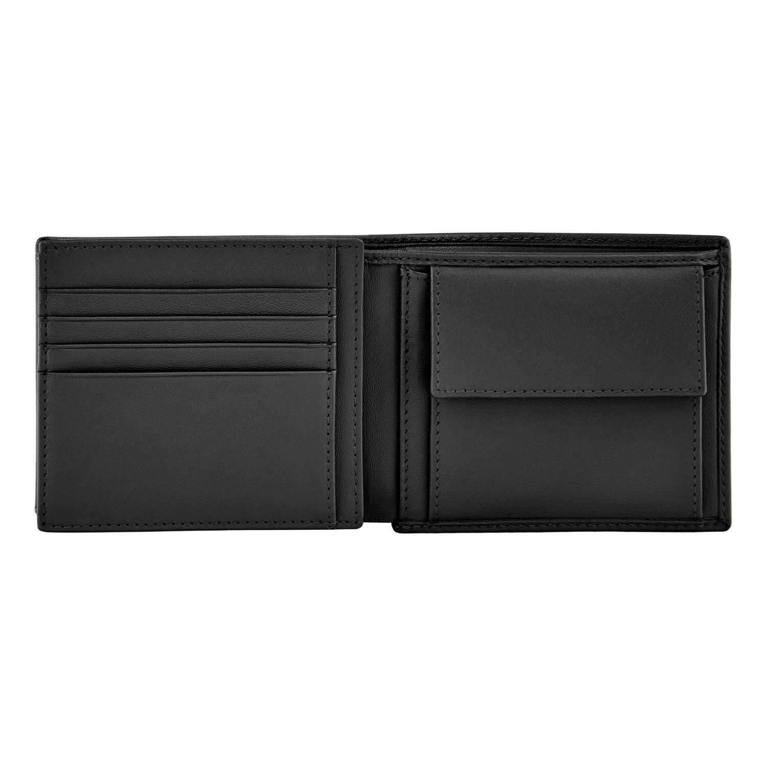 Portfel Double B Saffiano Black - obrazek 3