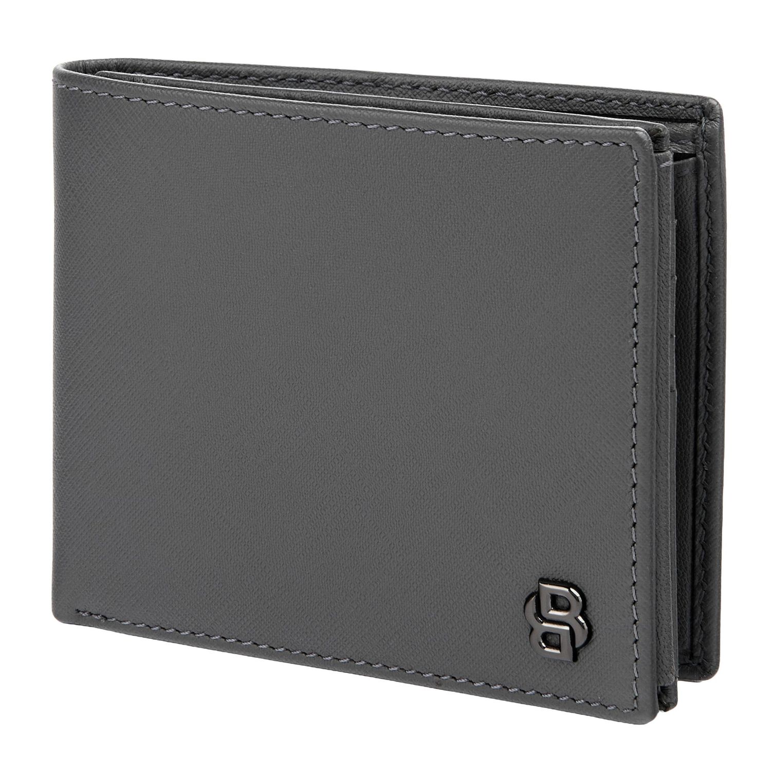 Portfel Double B Saffiano Grey - obrazek 5