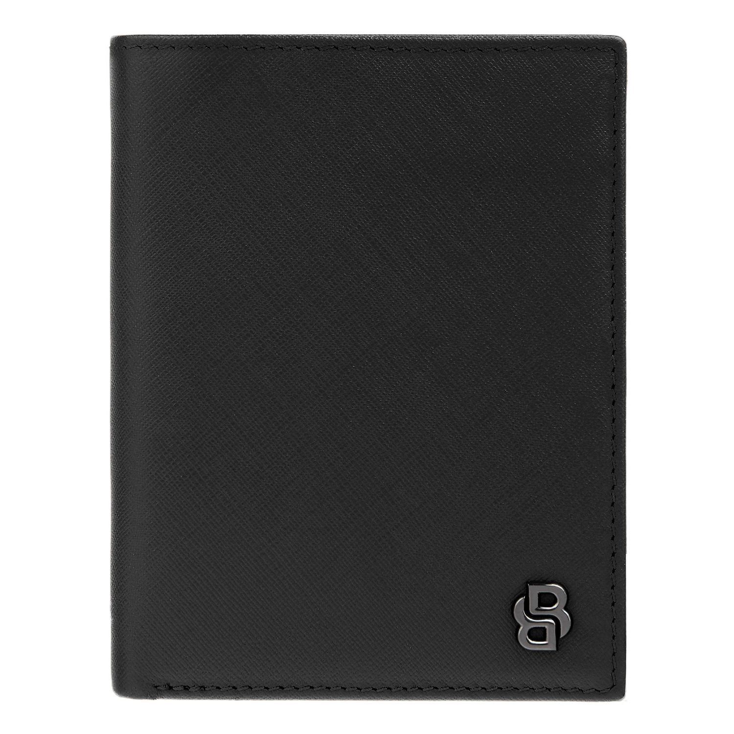 Portfel Double B Saffiano Black - obrazek 2