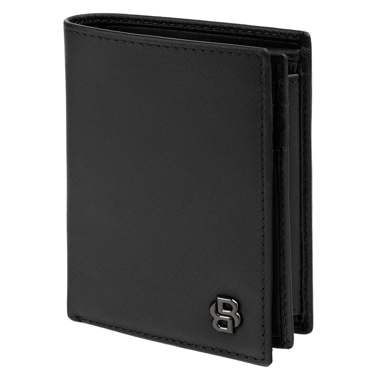 Portfel Double B Saffiano Black - obrazek 5