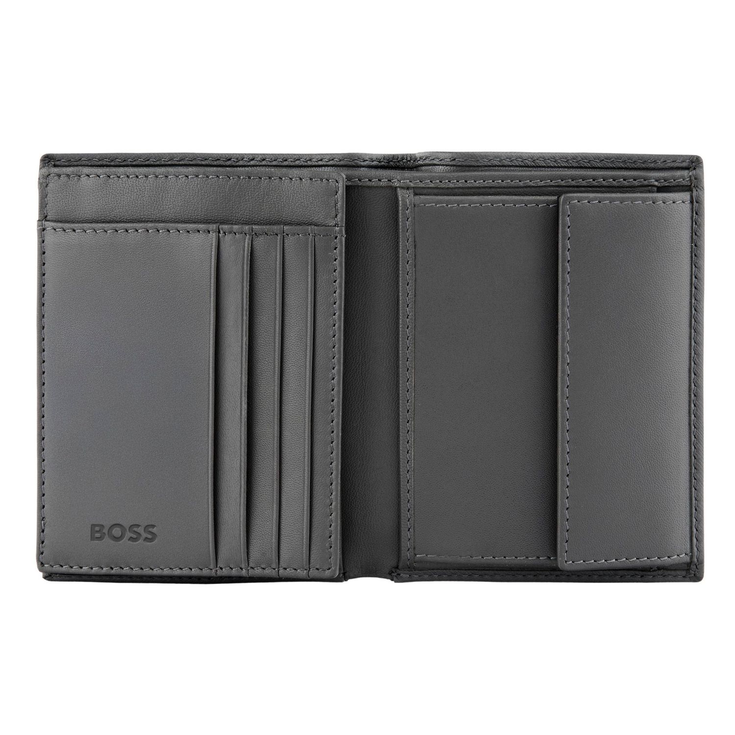 Portfel Double B Saffiano Grey - obrazek 3