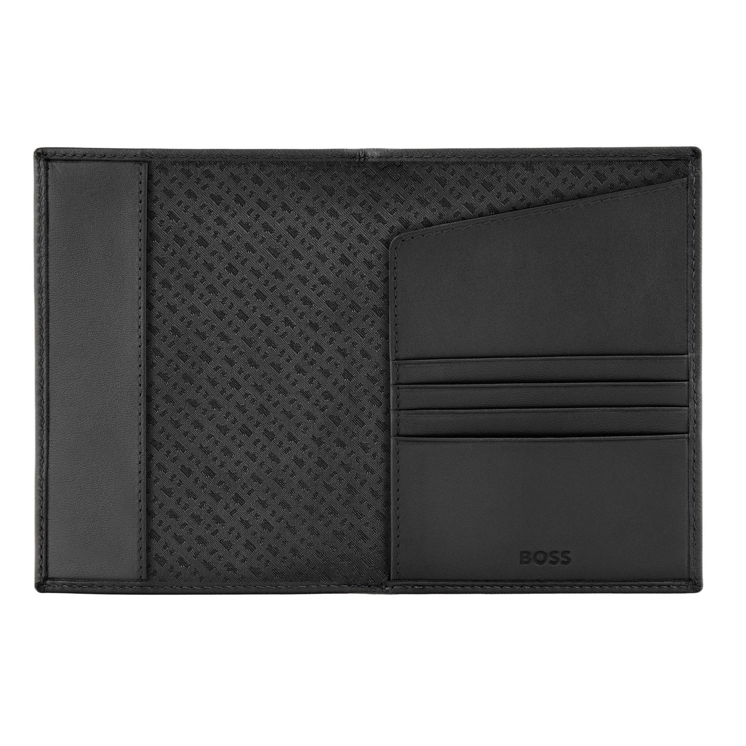 Etui na paszport Double B Saffiano Black - obrazek 3