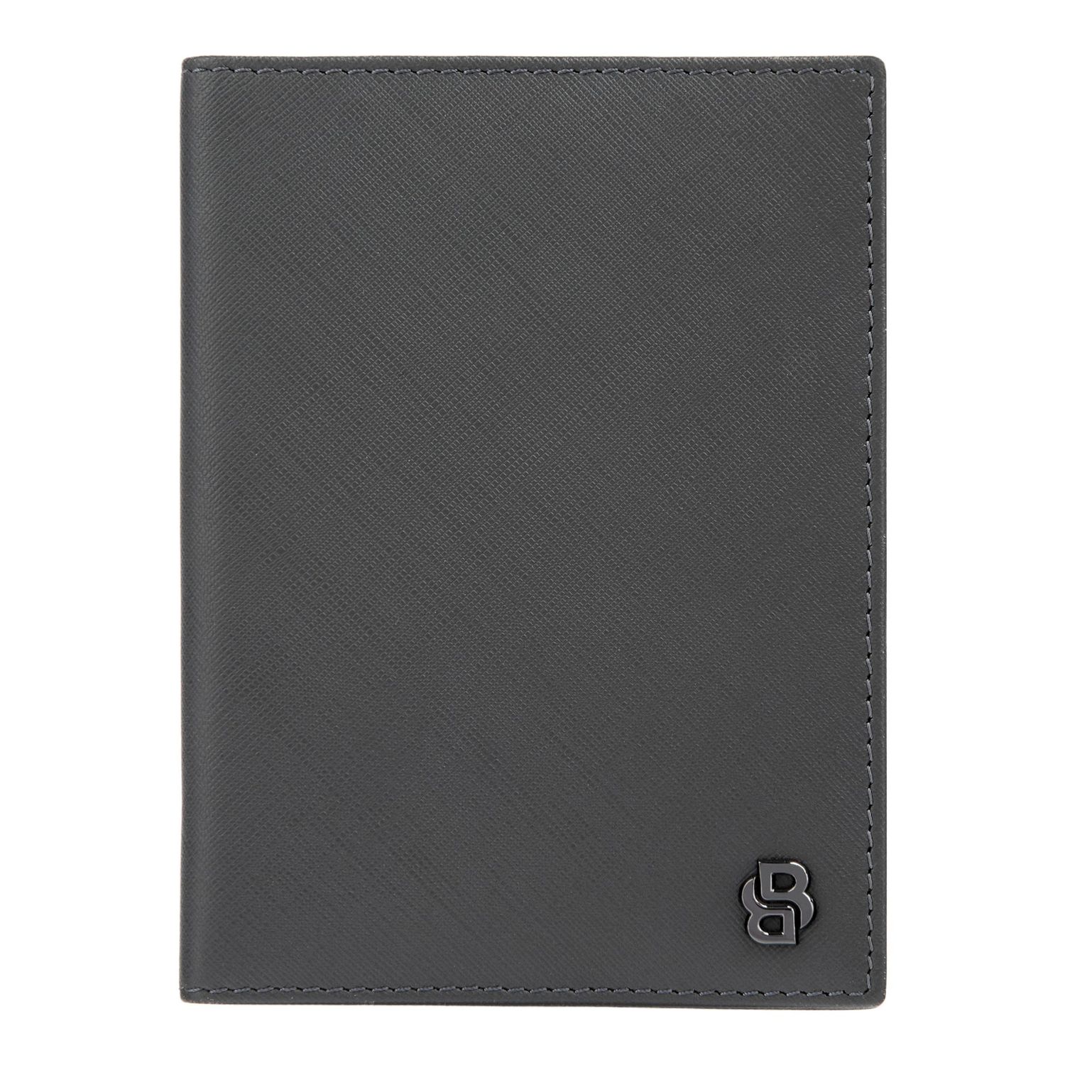 Etui na paszport Double B Saffiano Grey - obrazek 2