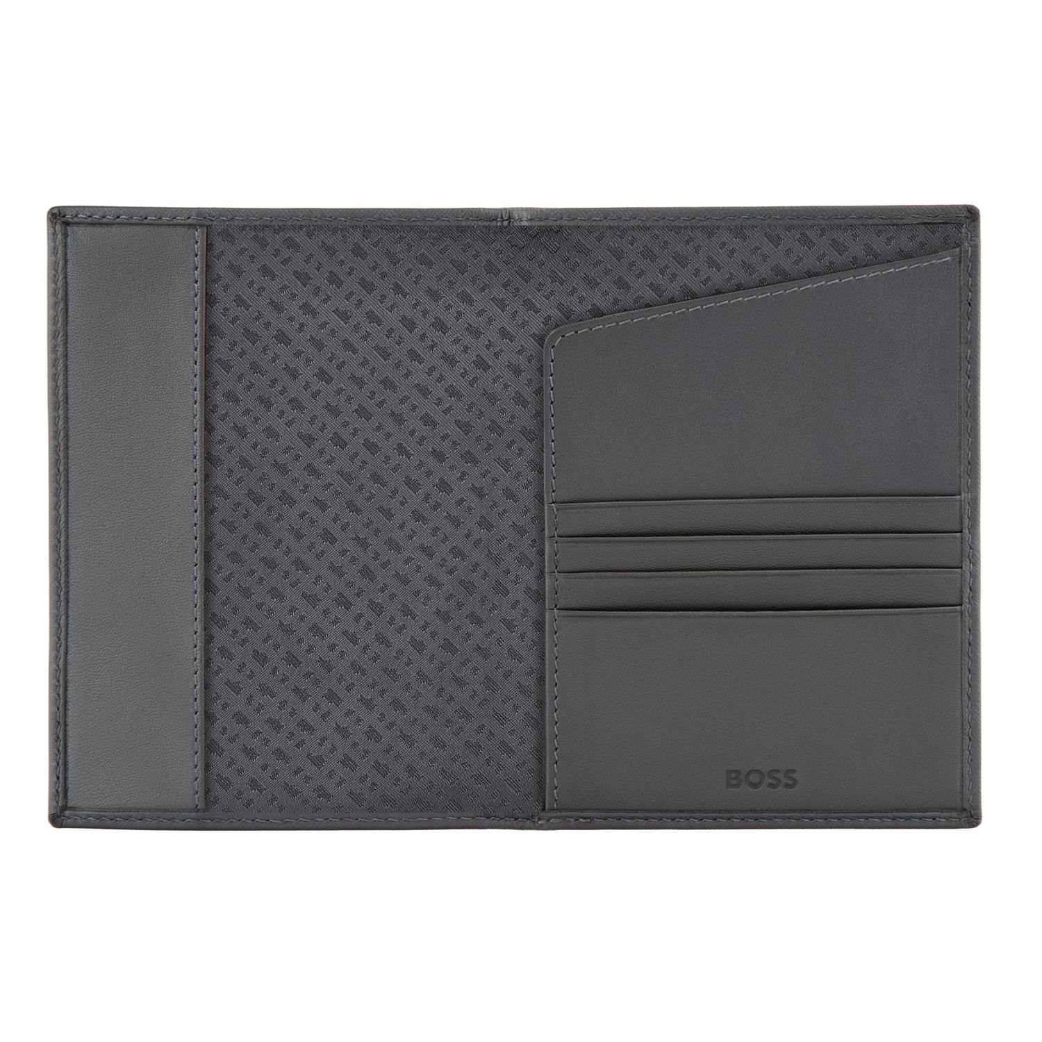 Etui na paszport Double B Saffiano Grey - obrazek 3