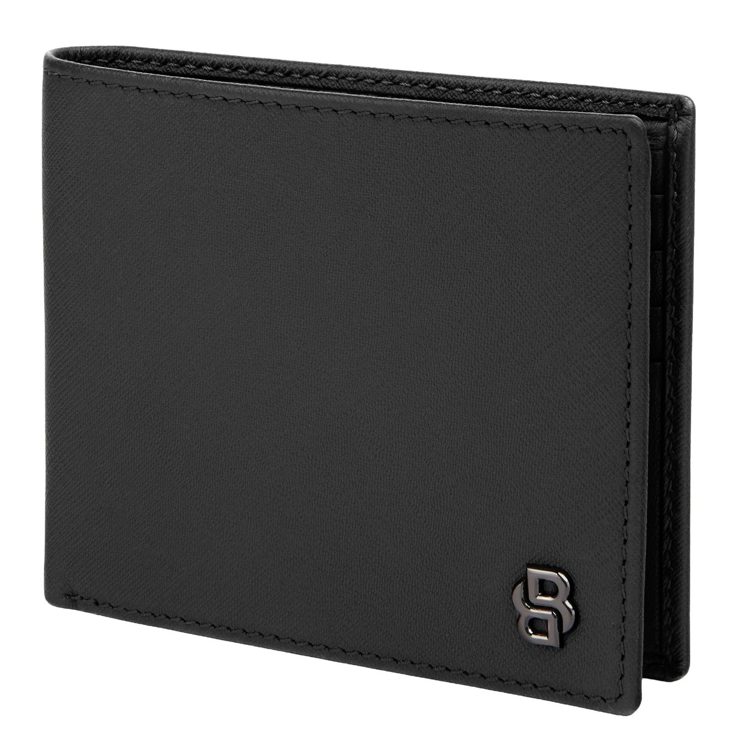 Portfel Double B Saffiano Black - obrazek 4