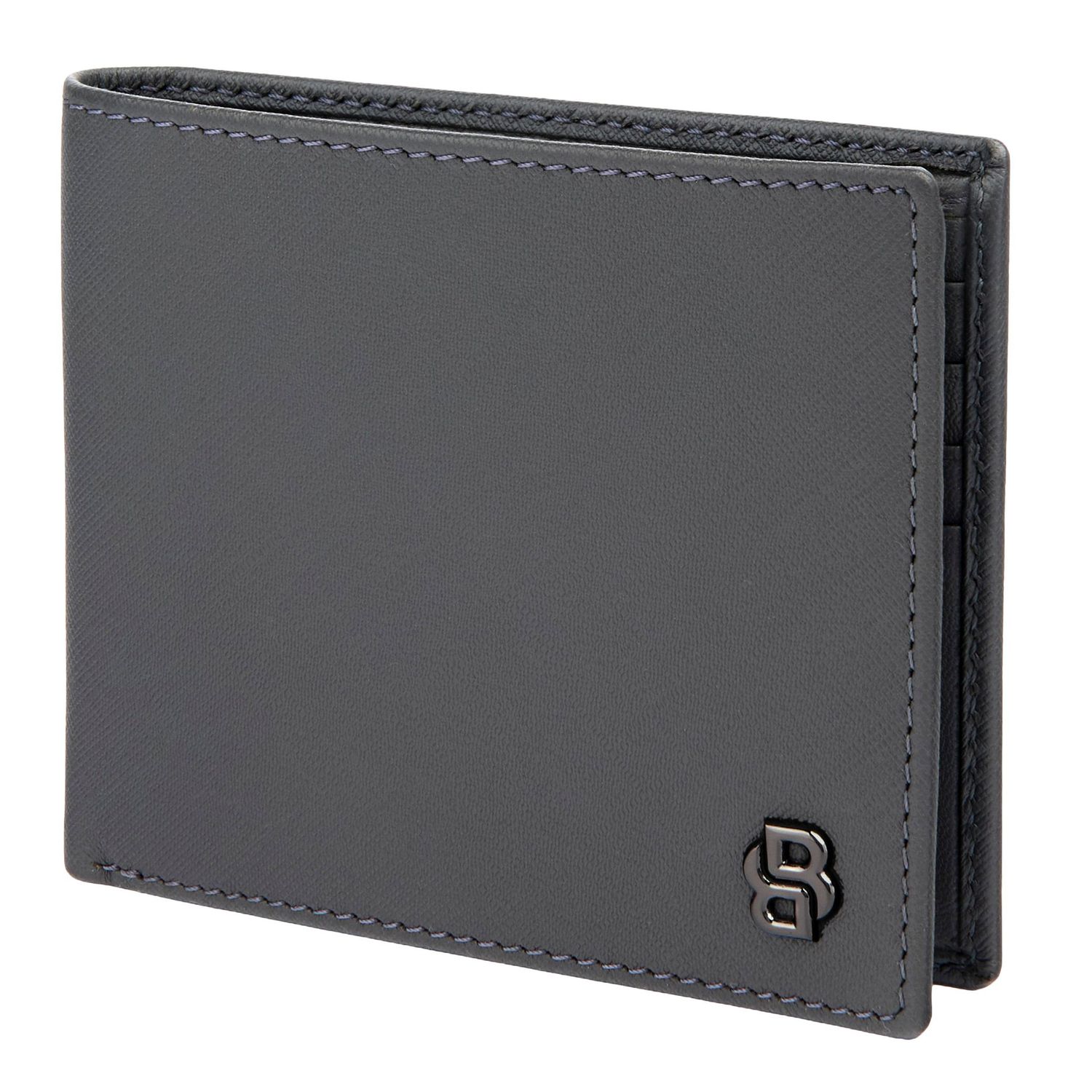 Portfel Double B Saffiano Grey - obrazek 2