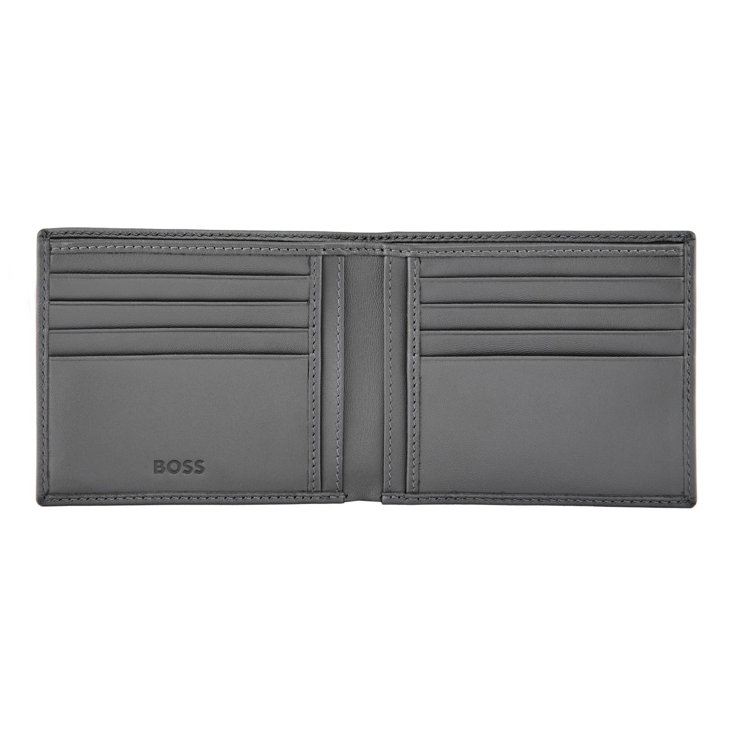 Portfel Double B Saffiano Grey - obrazek 4