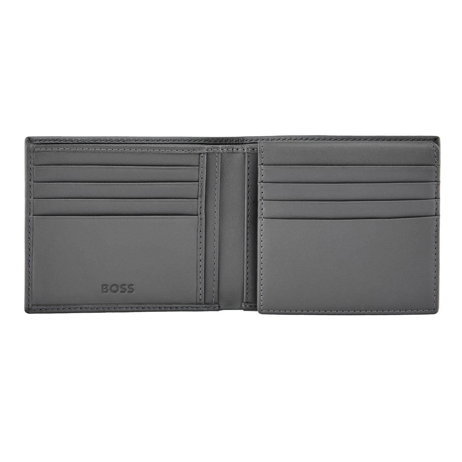 Portfel Double B Saffiano Grey - obrazek 3