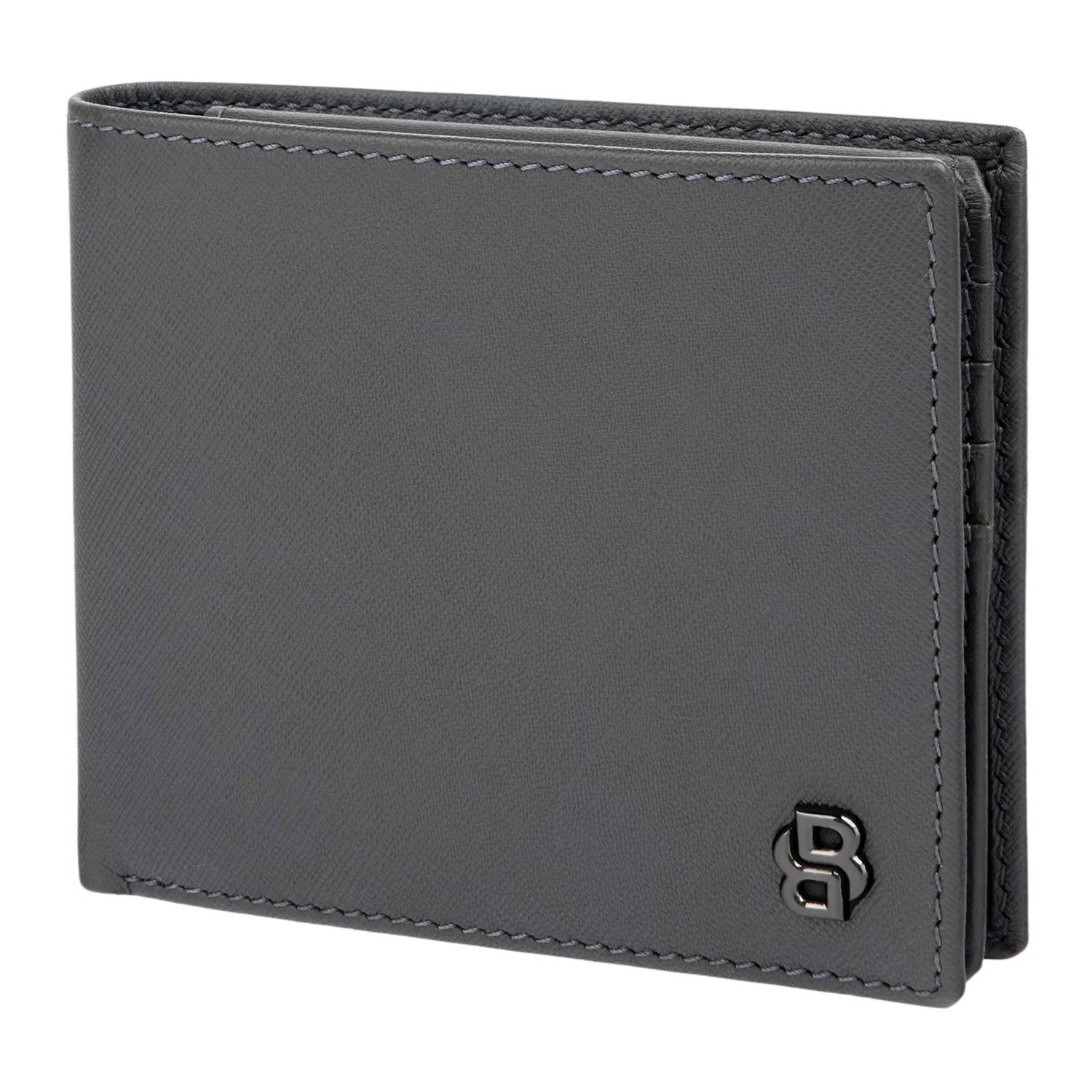 Portfel Double B Saffiano Grey - obrazek 5