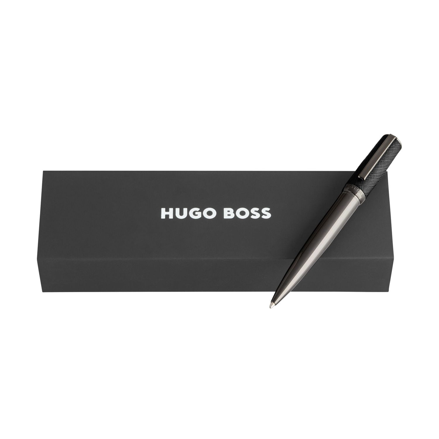 pióro kulkowe Double B Saffiano Black - obrazek 3