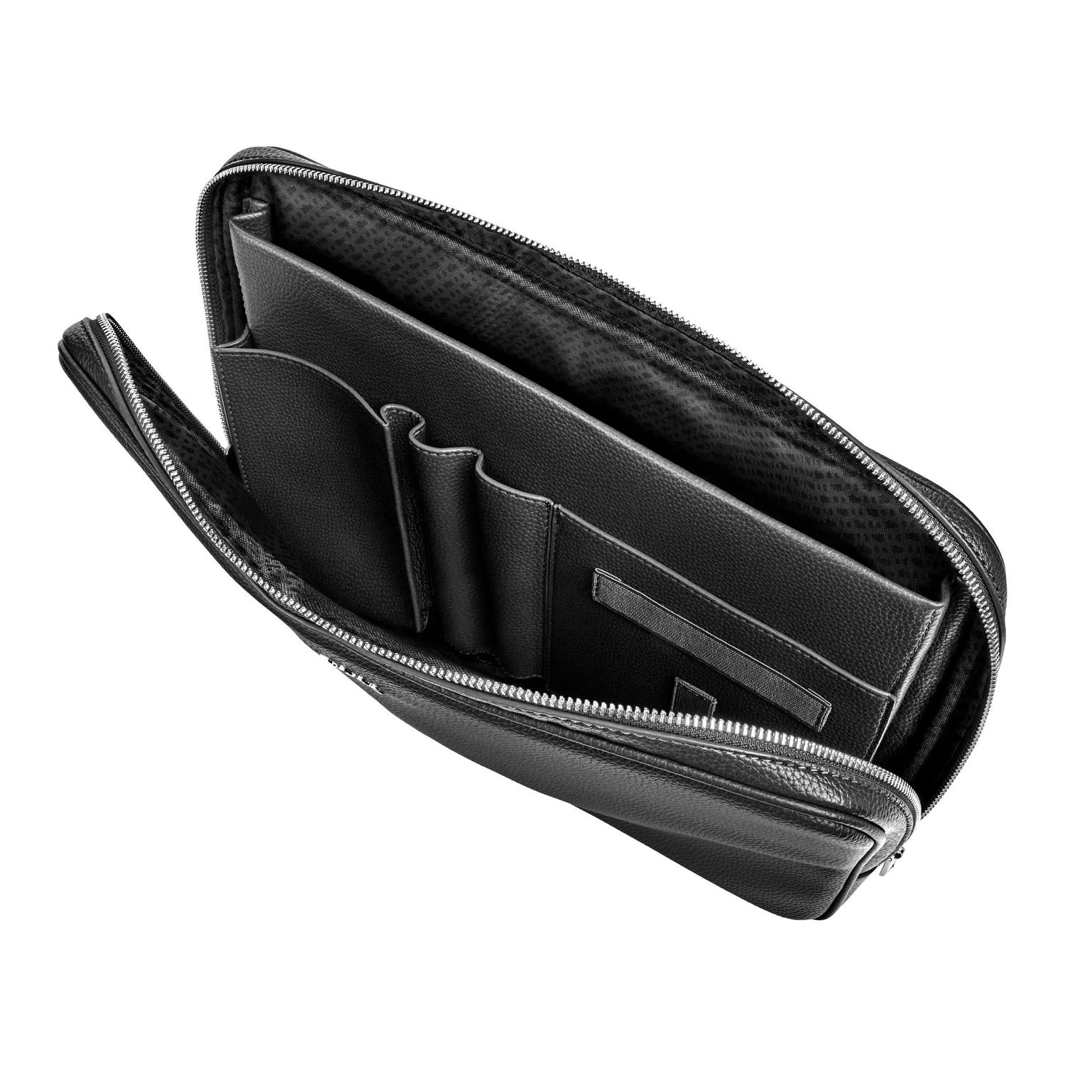 Torba na komputer Classic Grained Black - obrazek 3