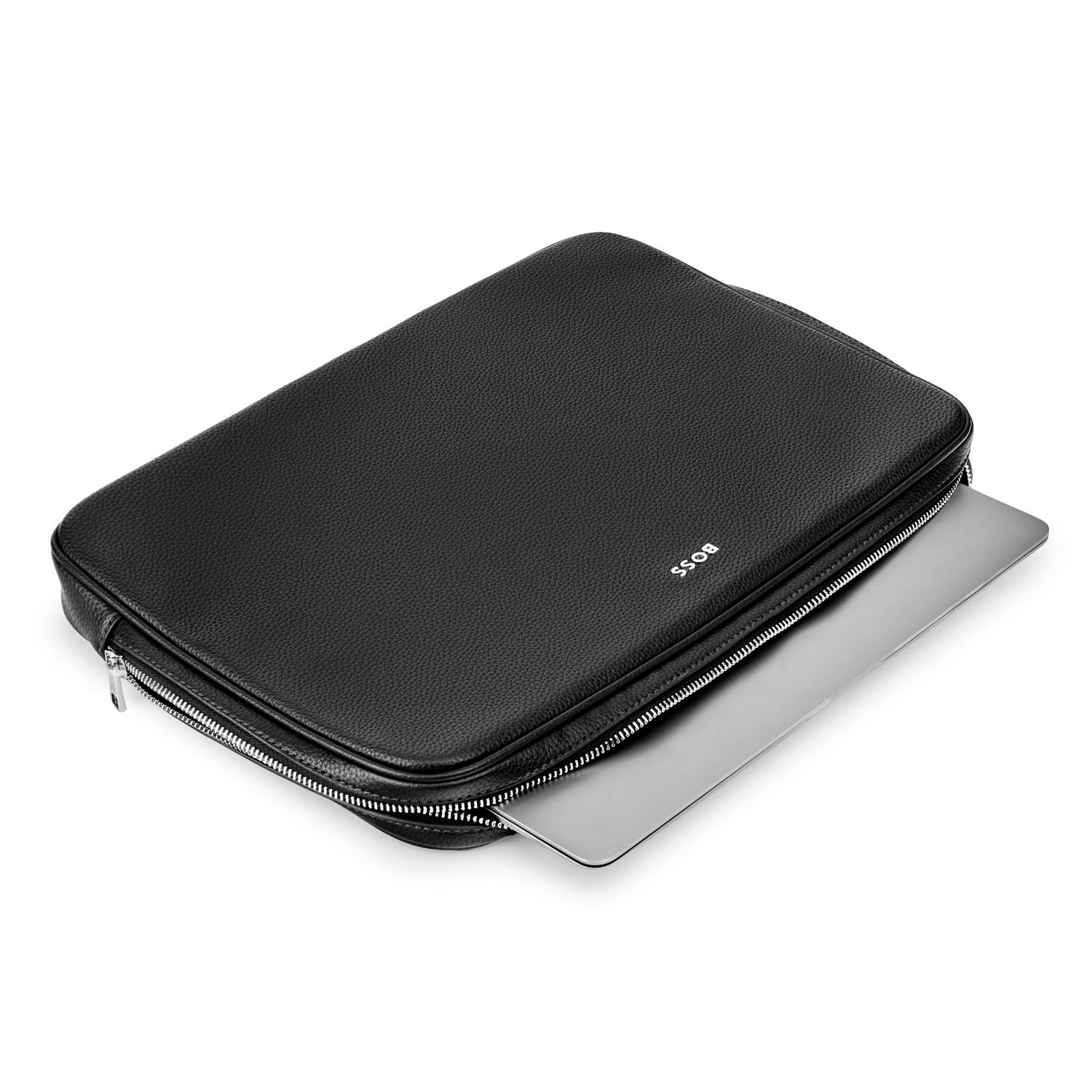 Torba na komputer Classic Grained Black - obrazek 5