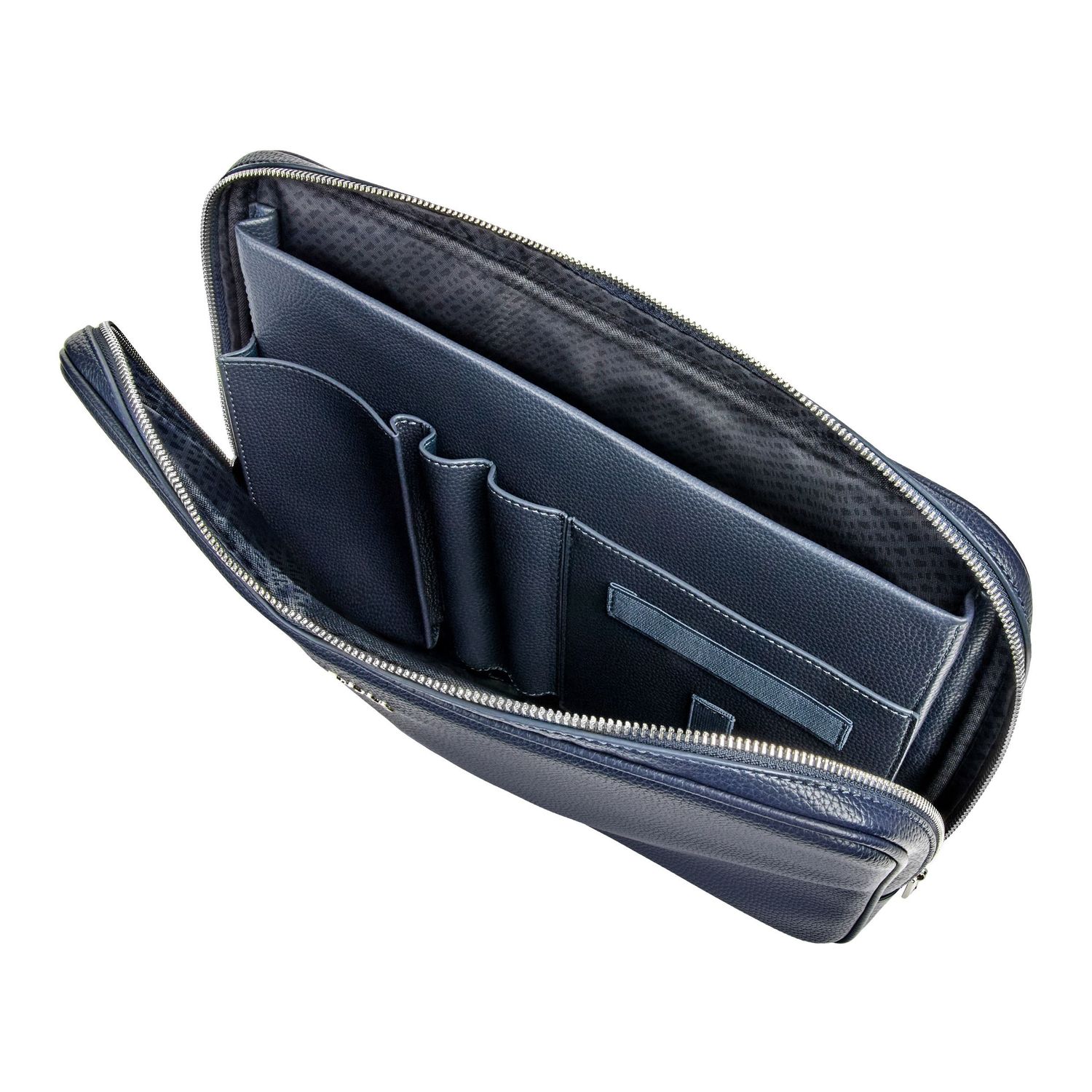 Torba na komputer Classic Grained Navy - obrazek 3