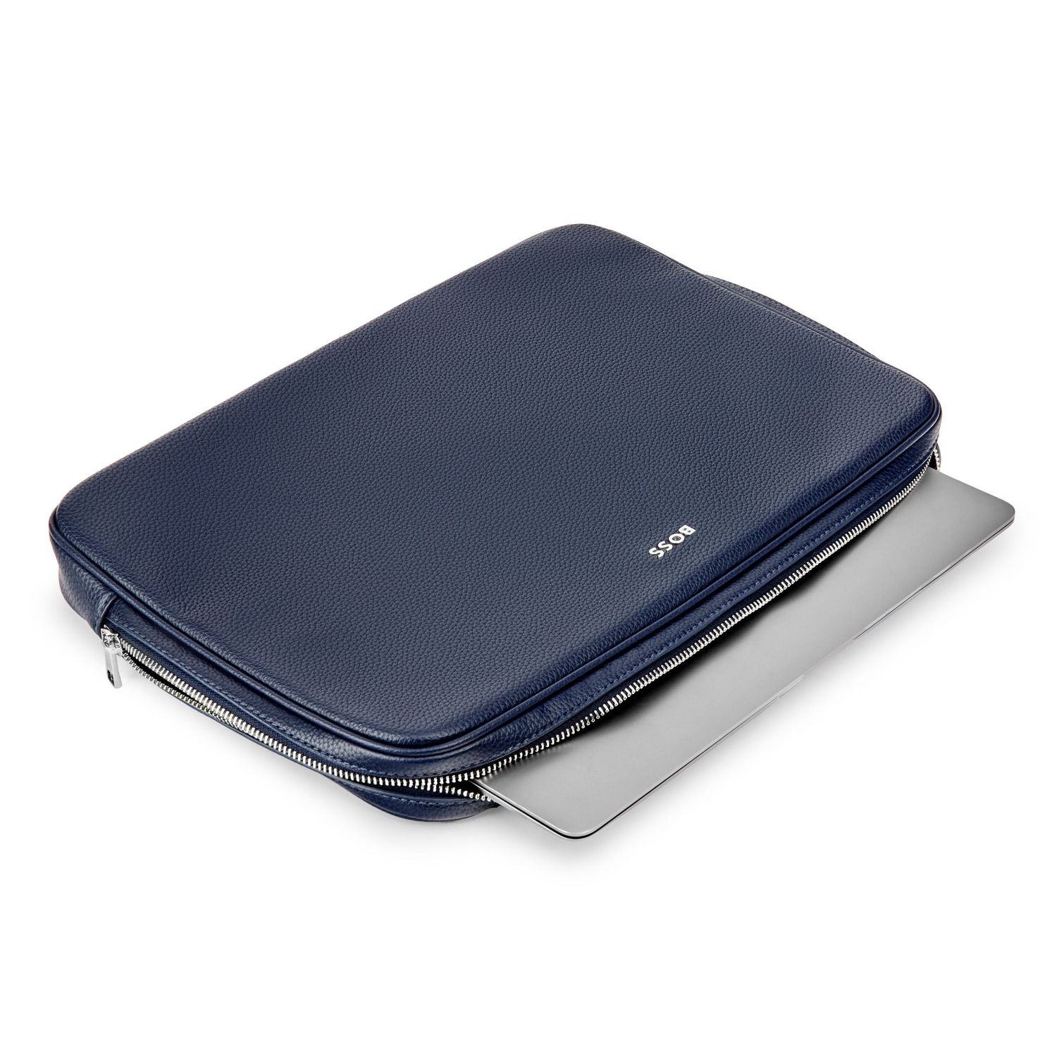 Torba na komputer Classic Grained Navy - obrazek 5