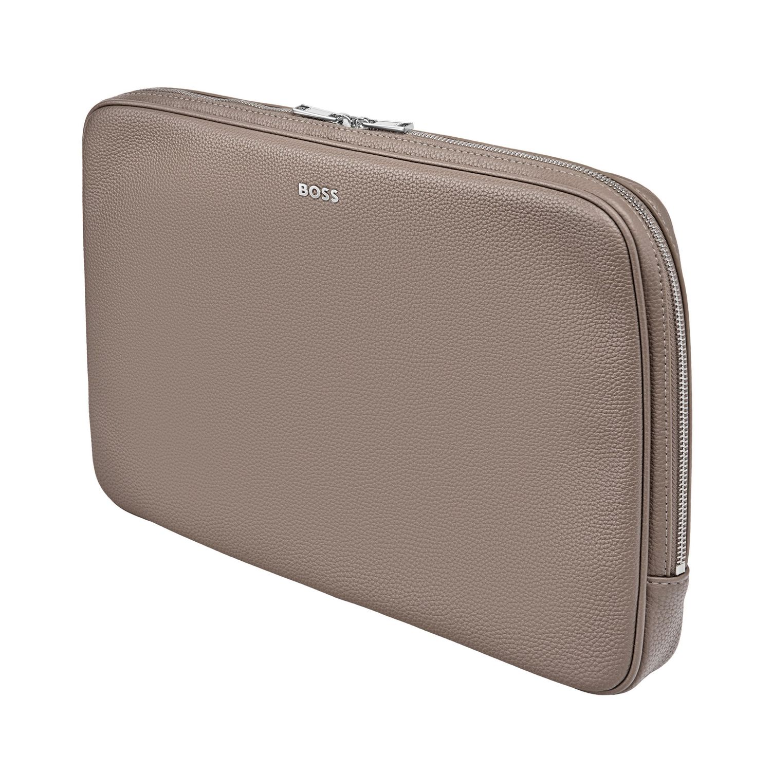 Torba na komputer Classic Grained Taupe - obrazek 4