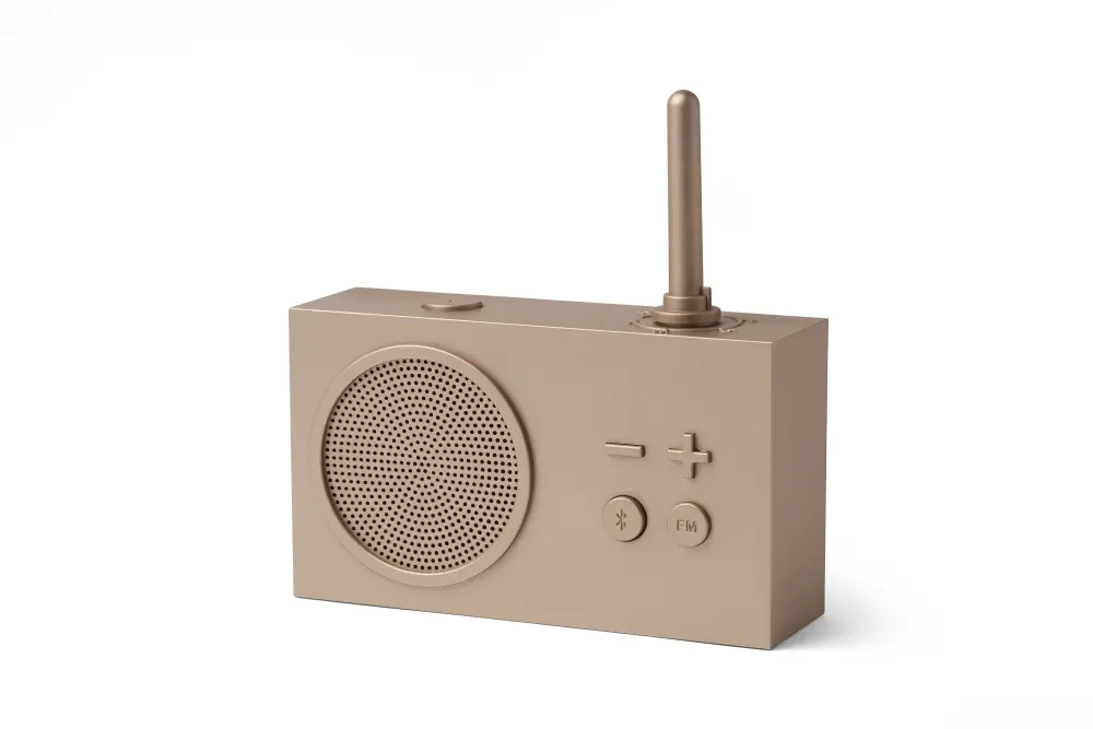 LA119 Radio Tykho 3 RESIN Złote - obrazek 3