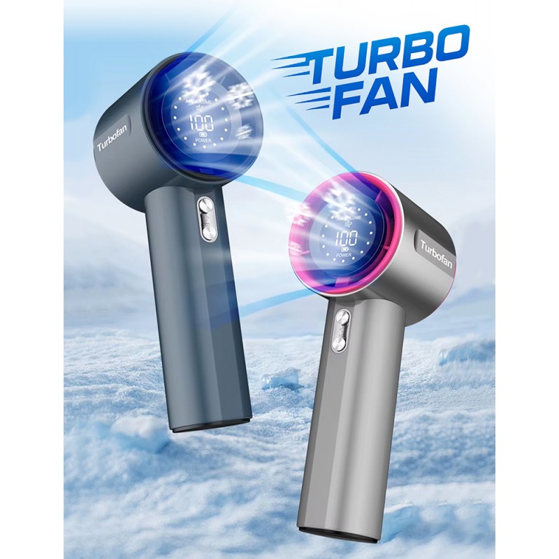 Wiatrak Turbo FAN 400 mAh Biały - obrazek 2
