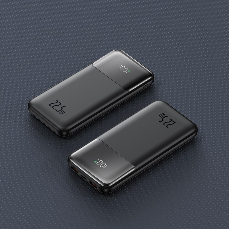 M4.4 Powerbank 10 000 mAh z wyświetlaczem Czarny - obrazek 3
