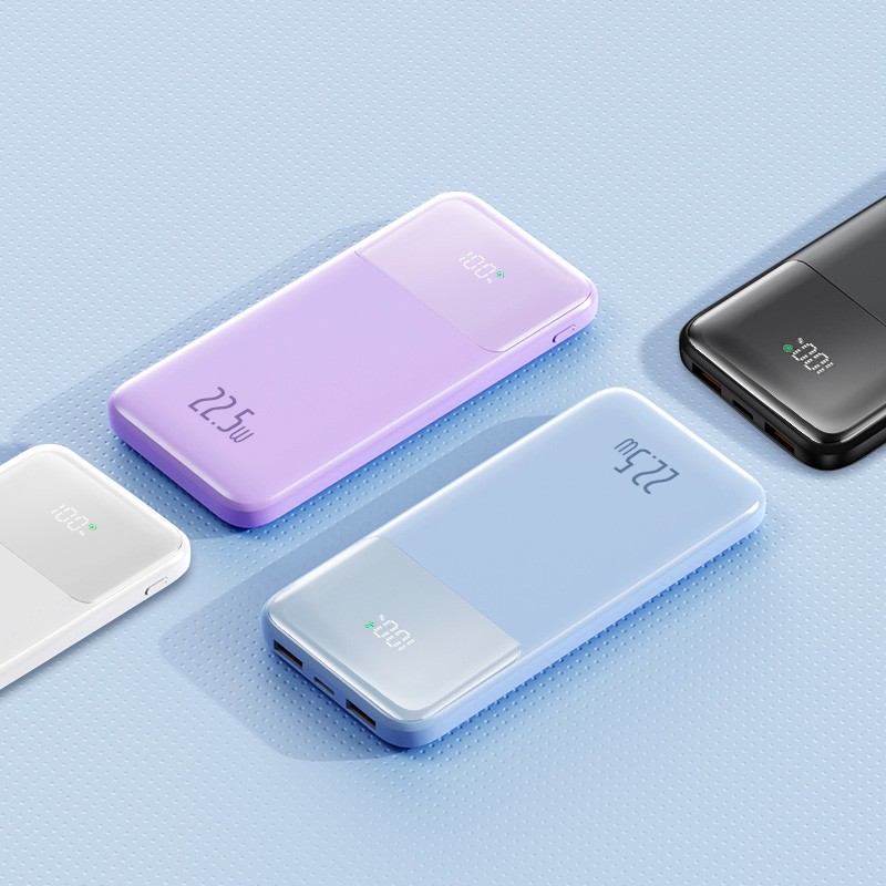 M4.4 Powerbank 10 000 mAh z wyświetlaczem Biały - obrazek 3