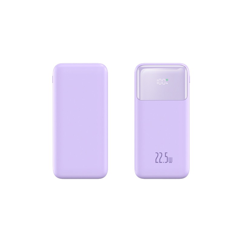 M4.4 Powerbank 10 000 mAh z wyświetlaczem Lawendowy - obrazek 5