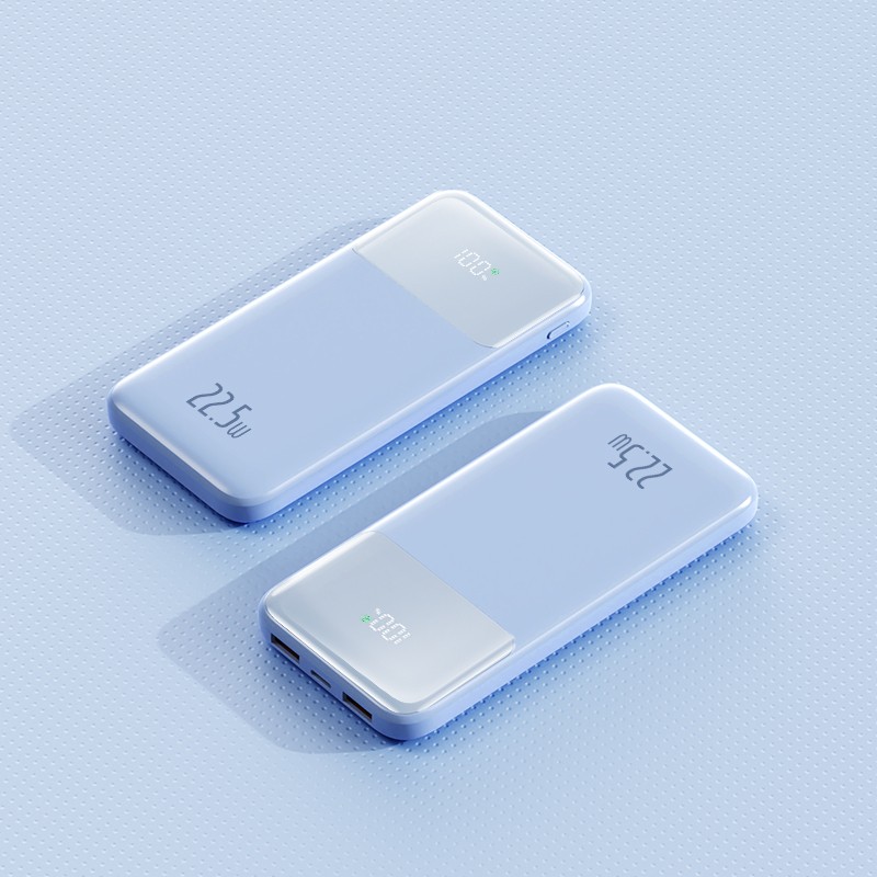 M4.4 Powerbank 10 000 mAh z wyświetlaczem Jasno niebieski - obrazek 5